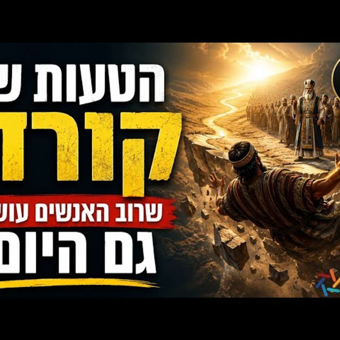 מה שקורח לא הבין יכול לשנות את כל החיים שלך היום: פרנסה, כבוד, הצלחה ושלווה אמיתית! הרב יונתן זקס episode artwork