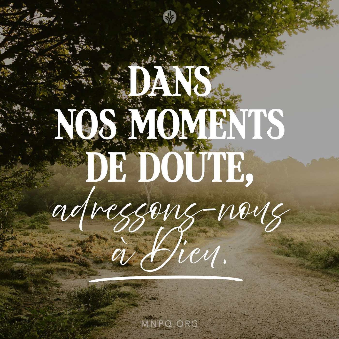 Une marche de prière