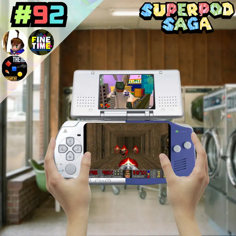 Ep. 92 - Handheld Ports (ft. Thrak, Andre, and Mike) | Xenoblade Chronicles 3D, Terminator 2: Judgment Day, Pac-Man World, Dragon Warrior, and more