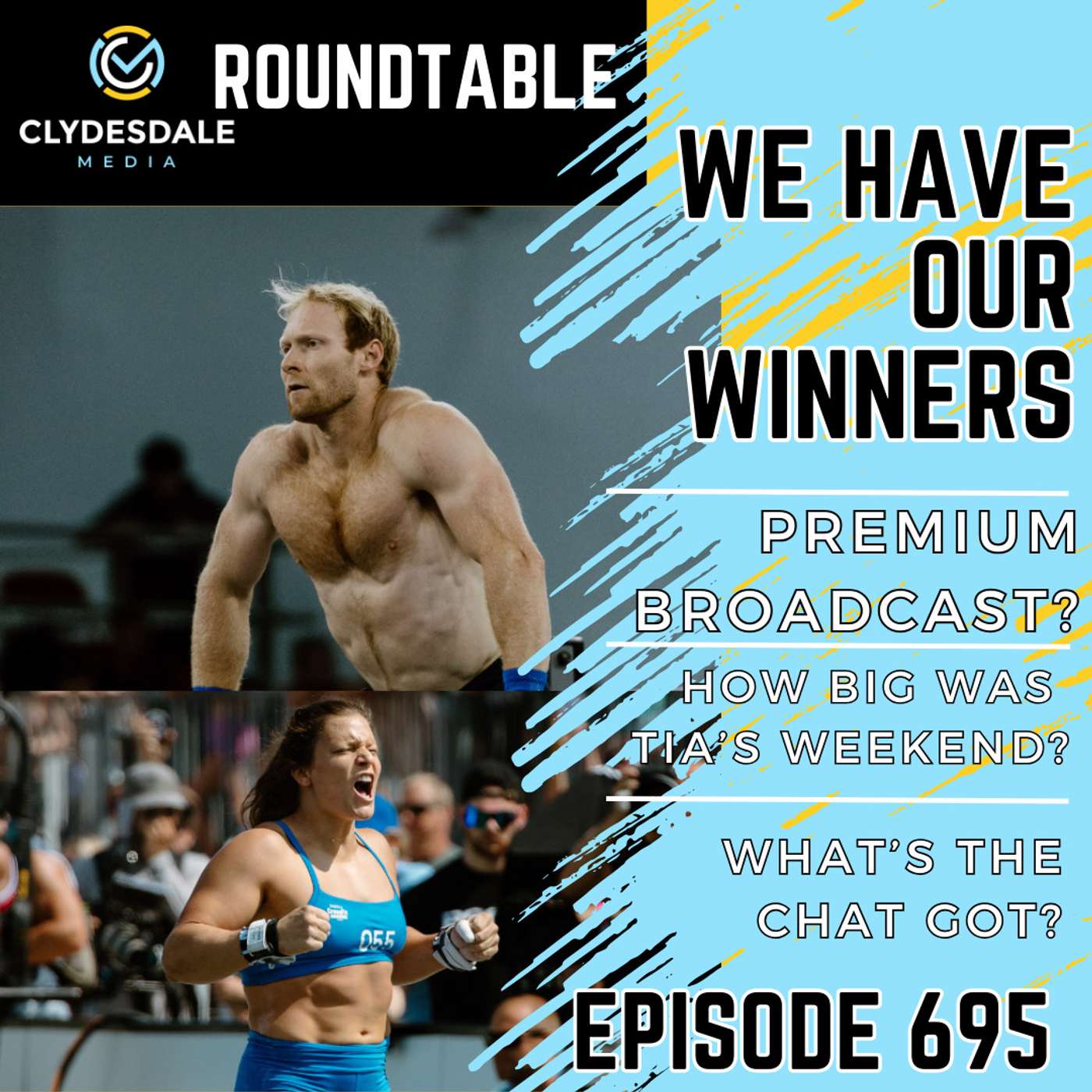 Rogue Invitational 2023: Tia-Clair & Laura Horvath Emerge as CrossFit Titans | Clydesdale Media episode artwork