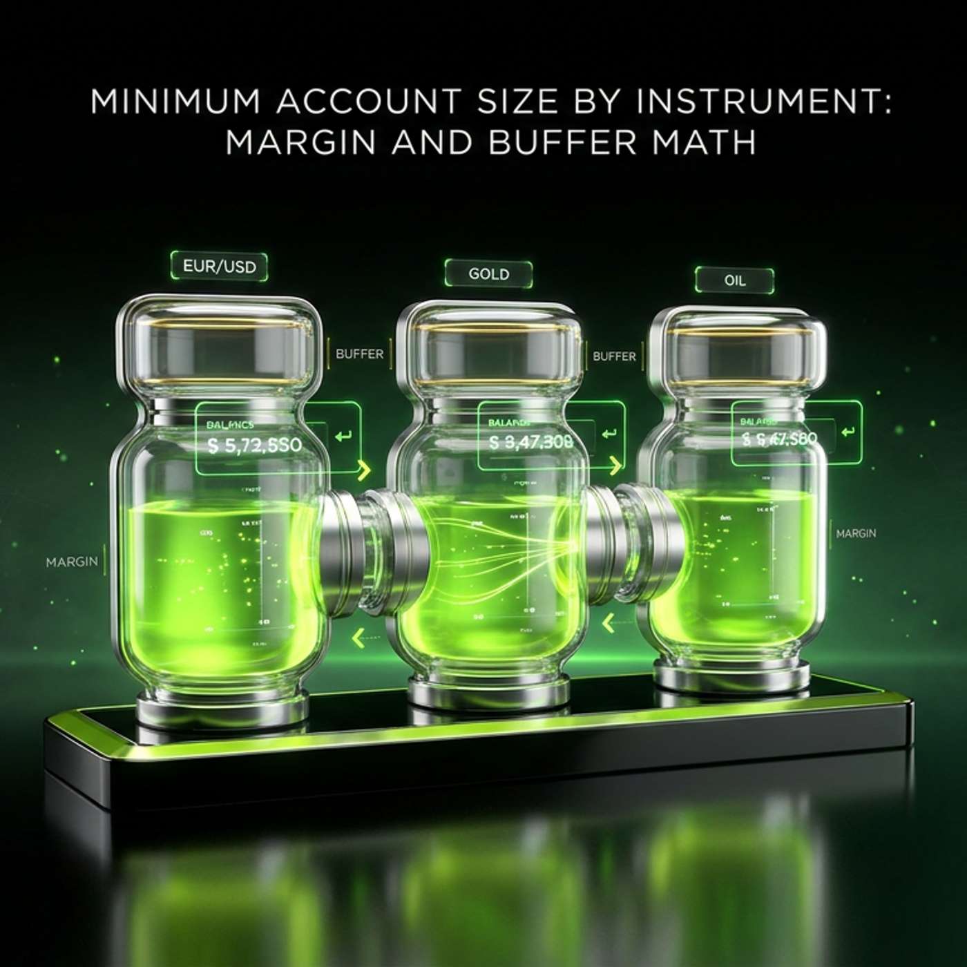 Minimum Account Size by Instrument: Margin and Buffer Math