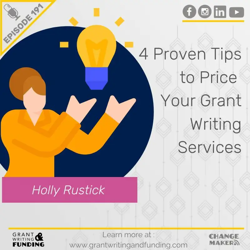 4 Proven  Tips to  Price Your  Grant Writing Services