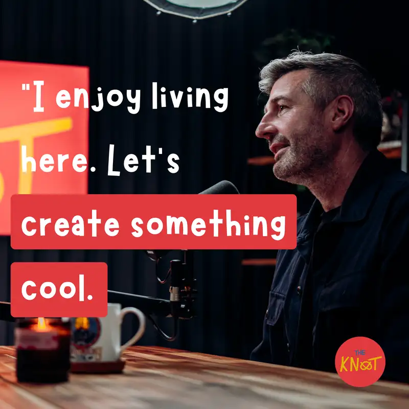 Craig Wilkinson, Founder of Lunar. "I enjoy living here. Let's create something cool"