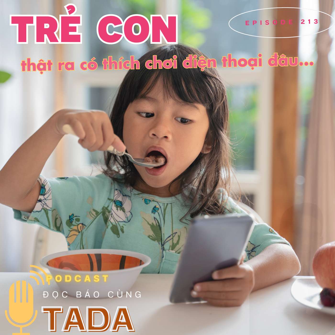 Trẻ con thật ra có thích chơi điện thoại đâu...