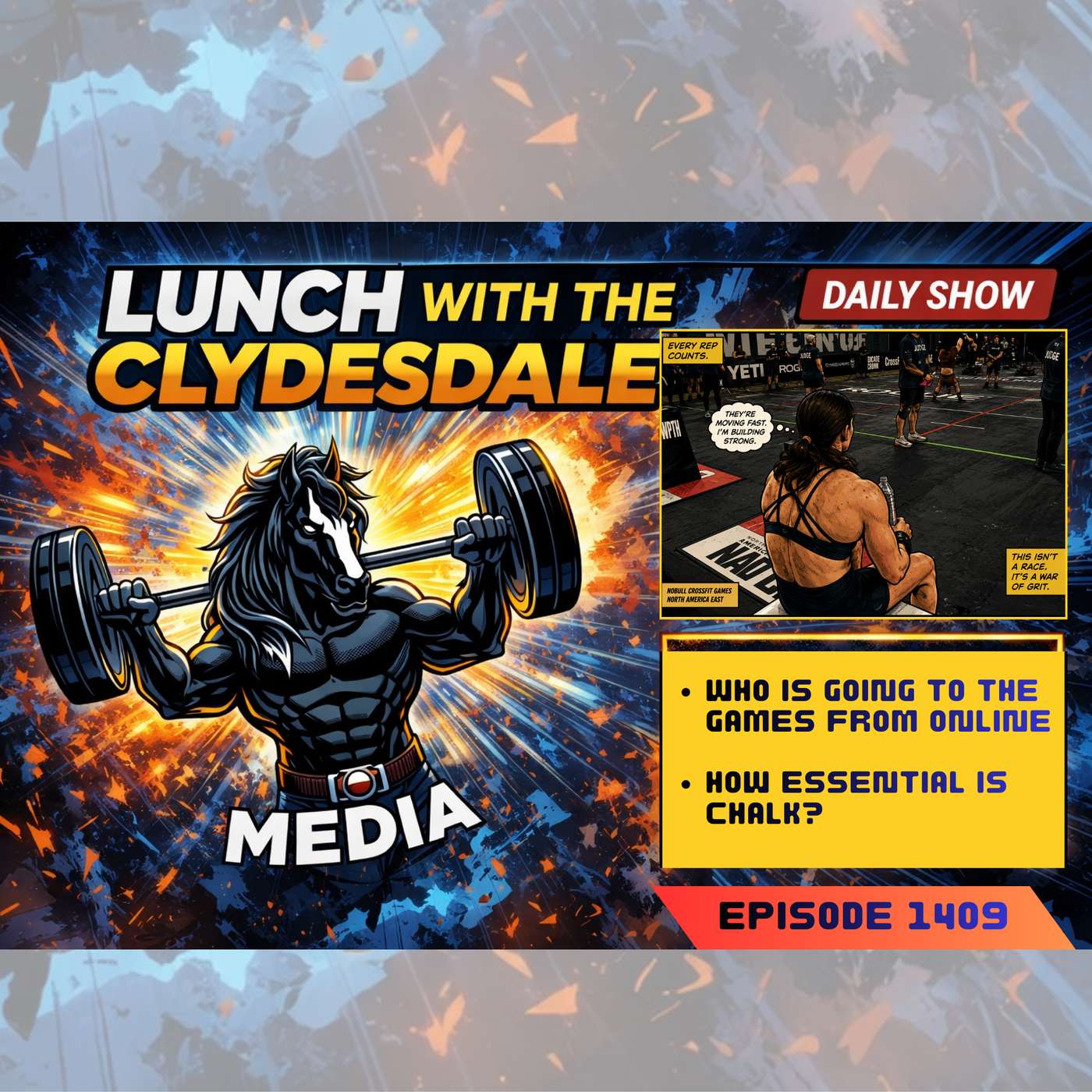 Lunch with the Clydesdale & Cowboy - Tuesday Show! - Who Hates Their Job? episode artwork