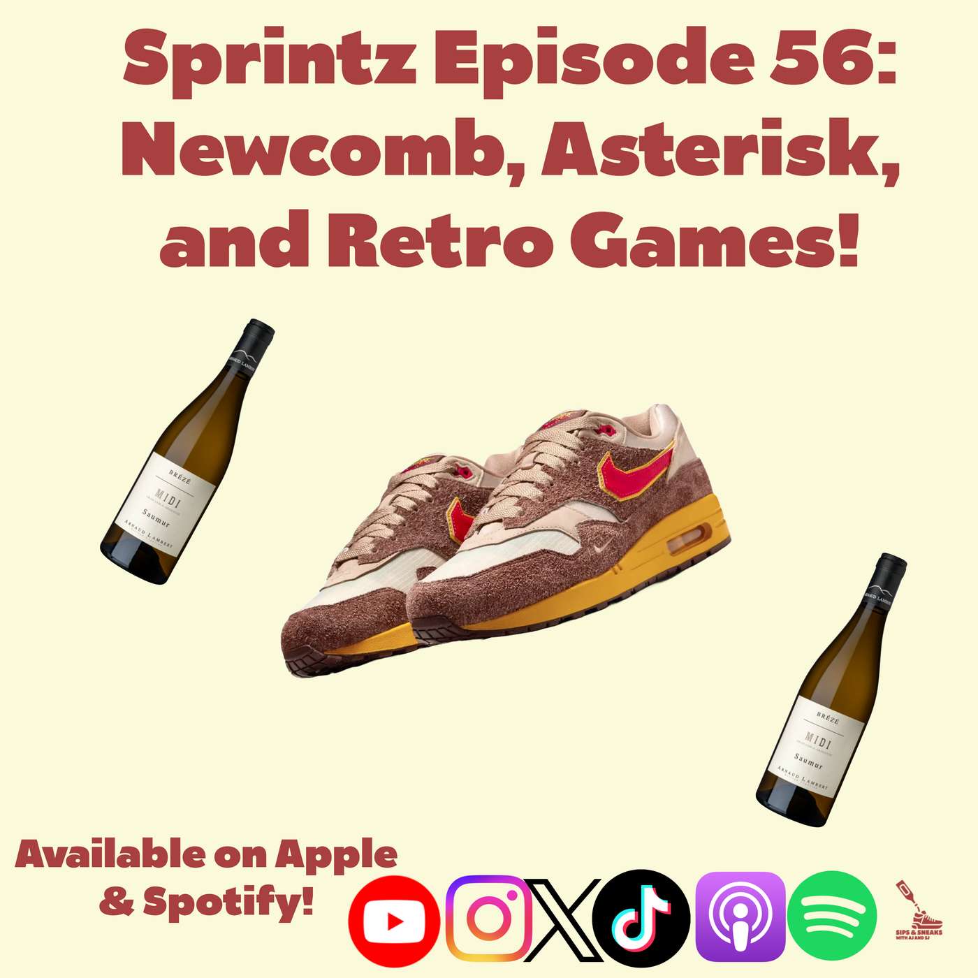 Sprintz Episode 56: Newcomb, Asterisk, and Retro Games episode artwork