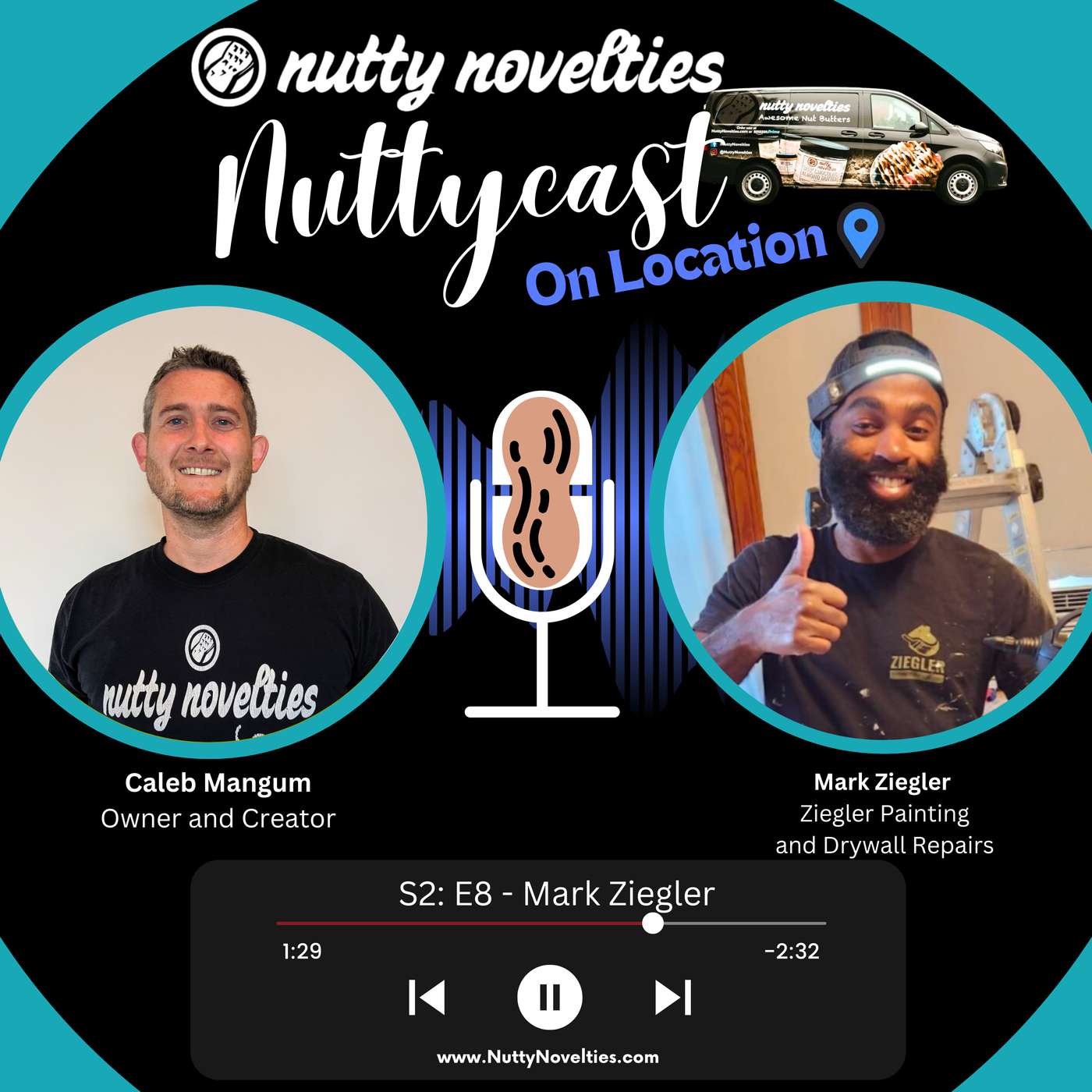 Nuttycast S2: E08 Mark Ziegler - Ziegler Painting  and Drywall Repairs episode artwork