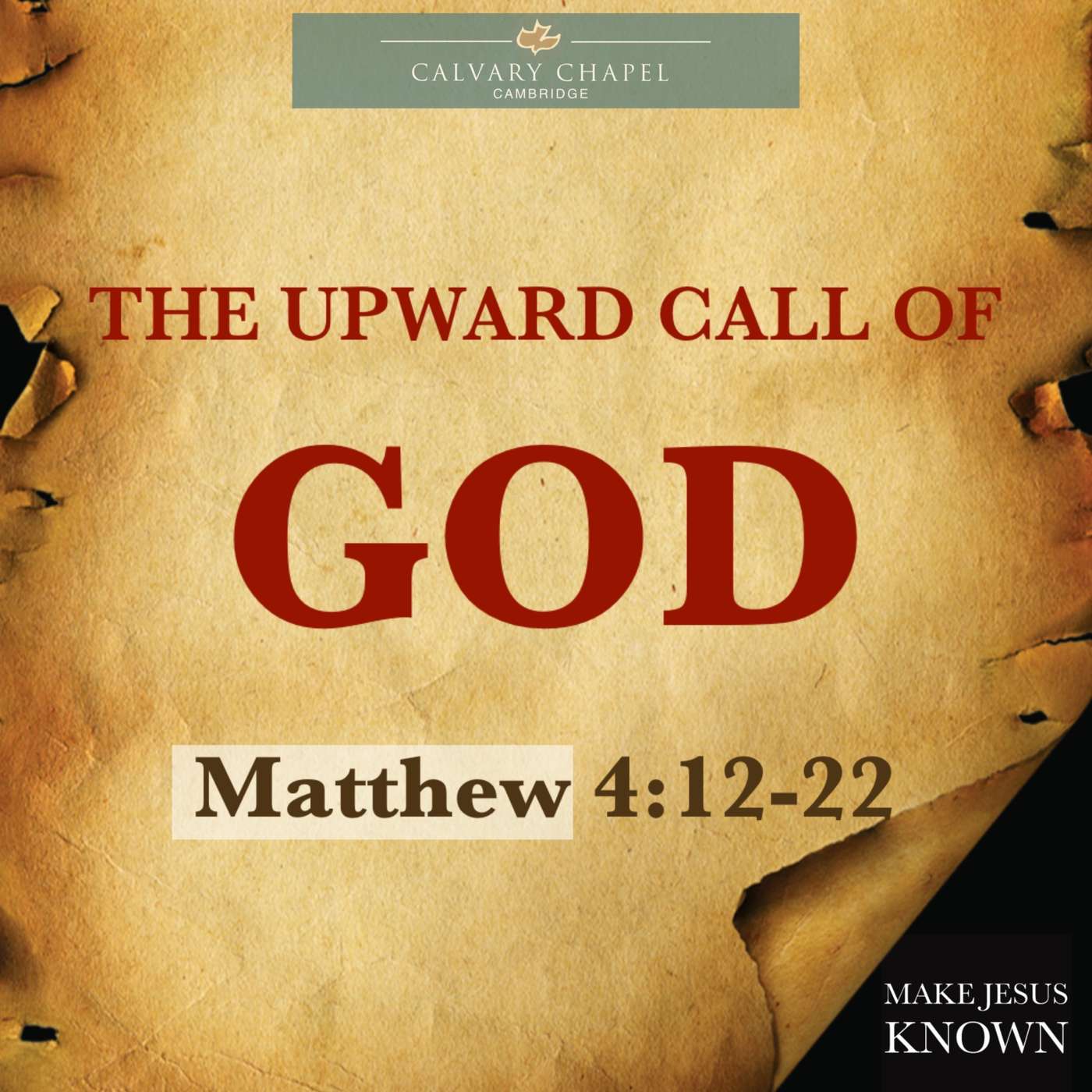 Sermon 3. The Upward Call of God episode artwork