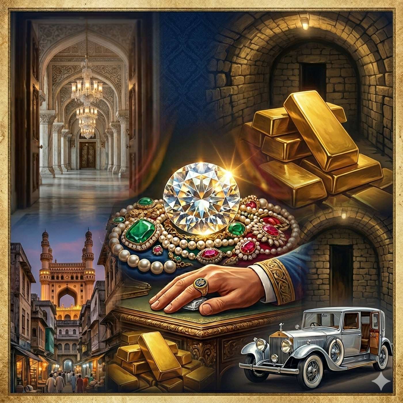 The World's Richest Man: 5 Secrets of Nizam's Wealth | Hyderabad Old City Walking Tour episode artwork