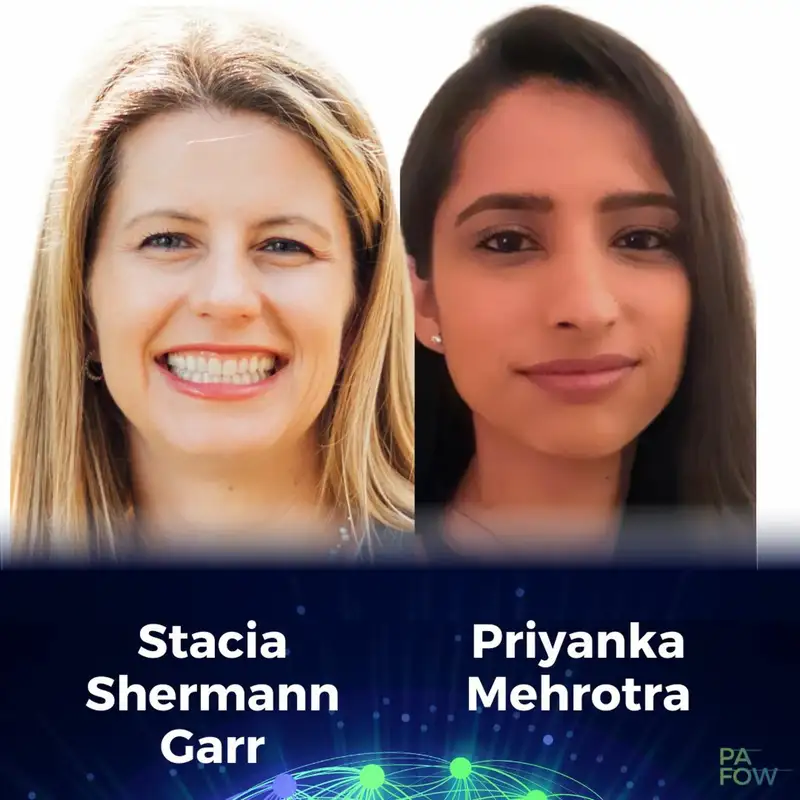 Stacia Sherman Garr and Priyanka Mehrotra of RedThread Research on PAFOW Live with Al Adamsen