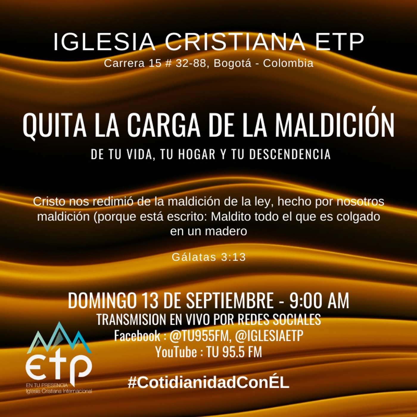 Charlas Iglesia ETP | Pastores Luis Salas y Jeannette Noguera, Iglesia ETP