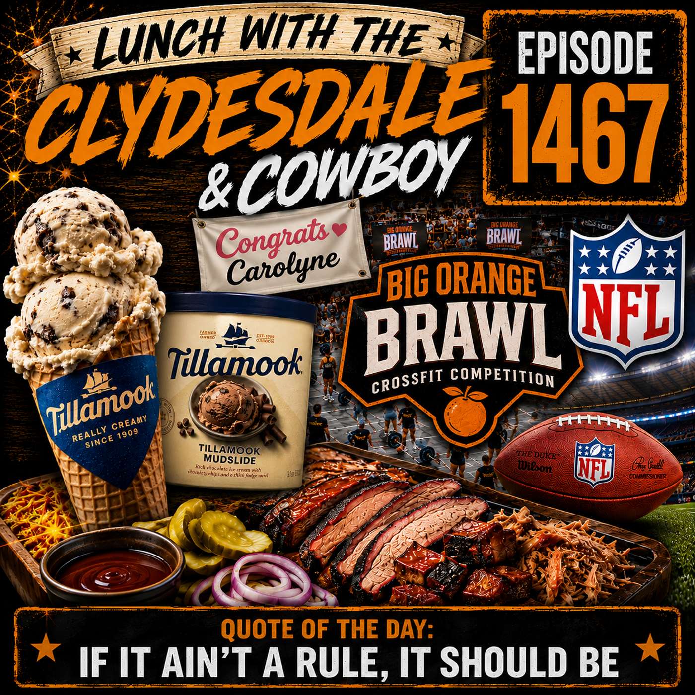 Lunch with the Clydesdale & Cowboy - What the Heck is Happening in Sports?