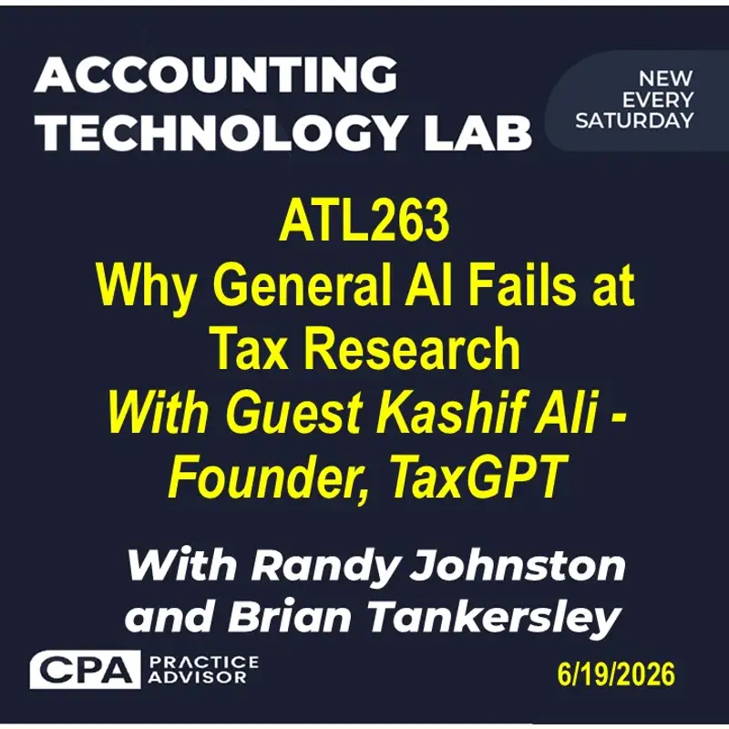 ATL263: Why General AI Is Unsuitable For Tax Research