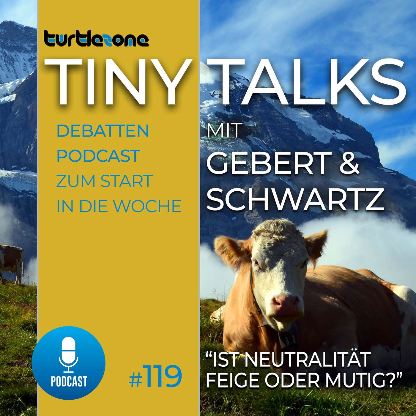 Turtlezone Tiny Talks - Der Debatten-Podcast mit Gebert und Schwartz