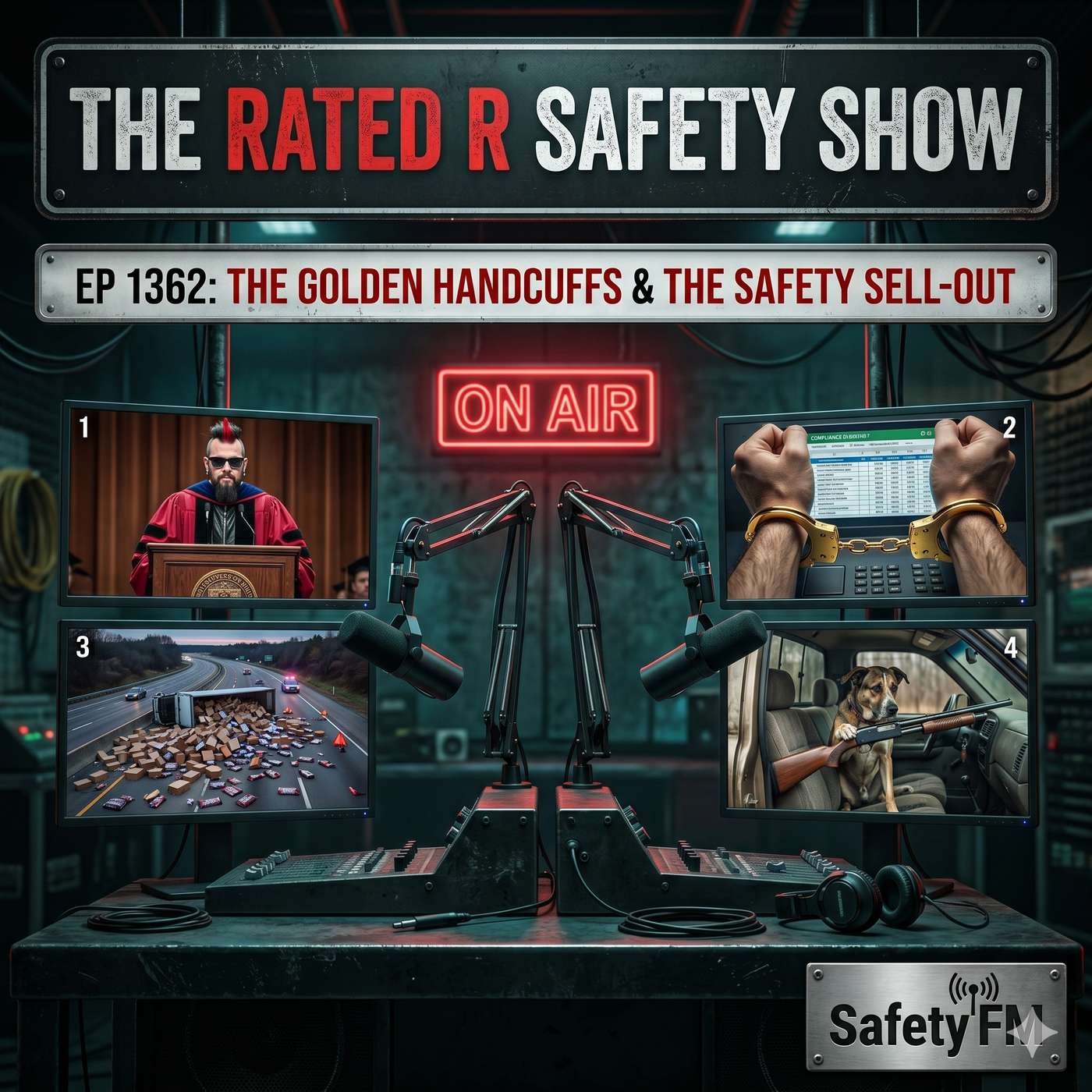 EP 1362: The Golden Handcuffs, Punk Rock Ph.D.s, & The Canine Shotgun Incident