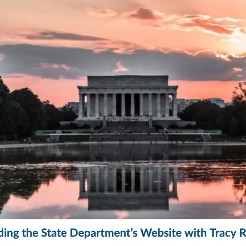 Building the State Department’s Website with Tracy Rotton