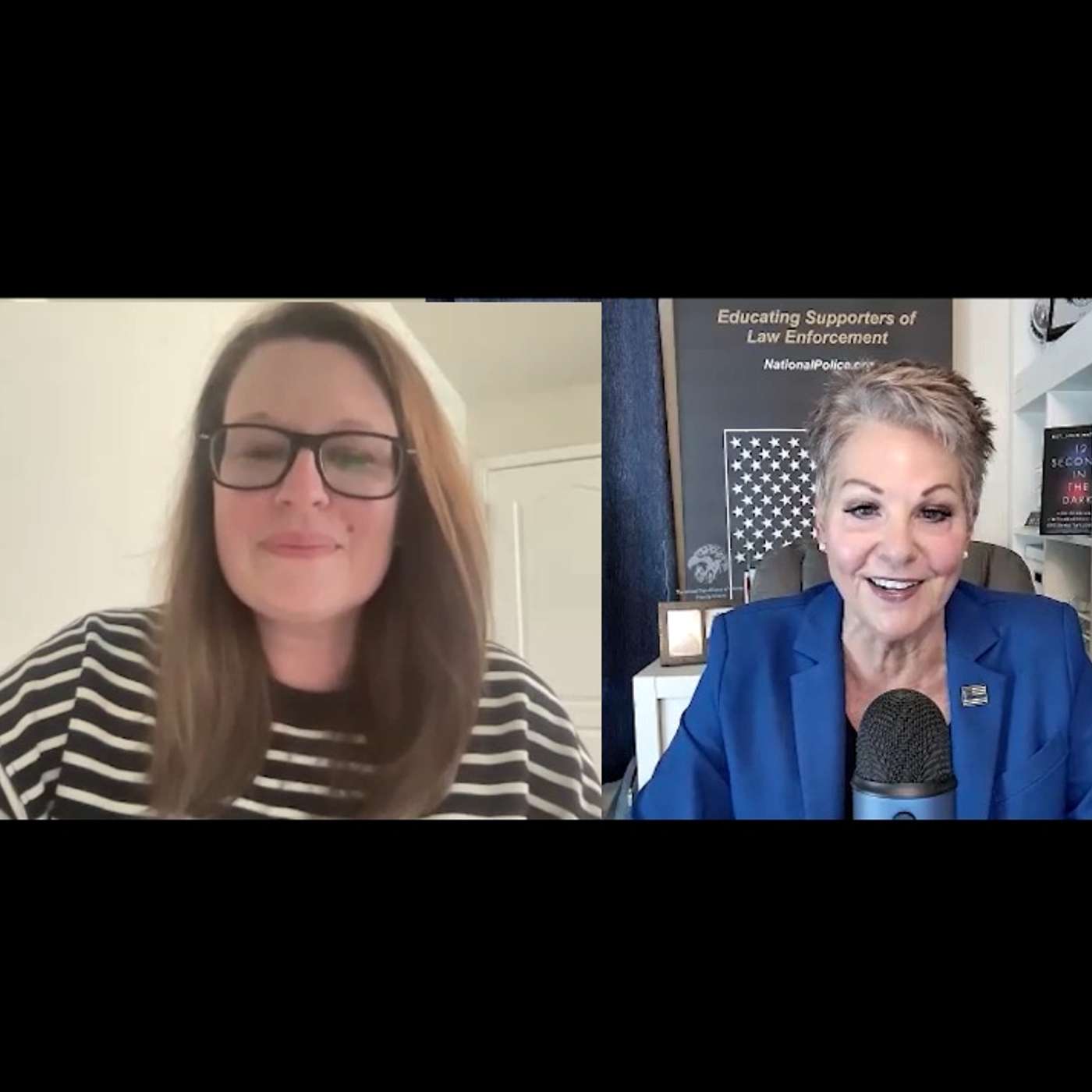 NPA Podcast with Rebecca Lynn, founder of the popular blog and social channels, Proud Police Wife episode artwork