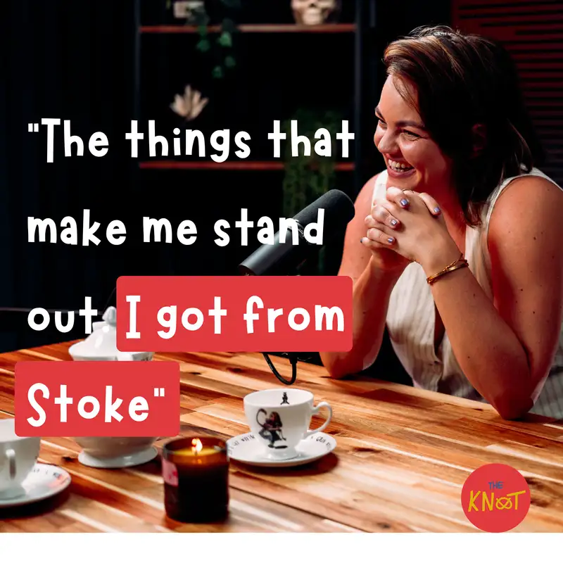 Kirsty Hulse, Founder of Confidence Live. "The things that make me stand out. I got from Stoke"