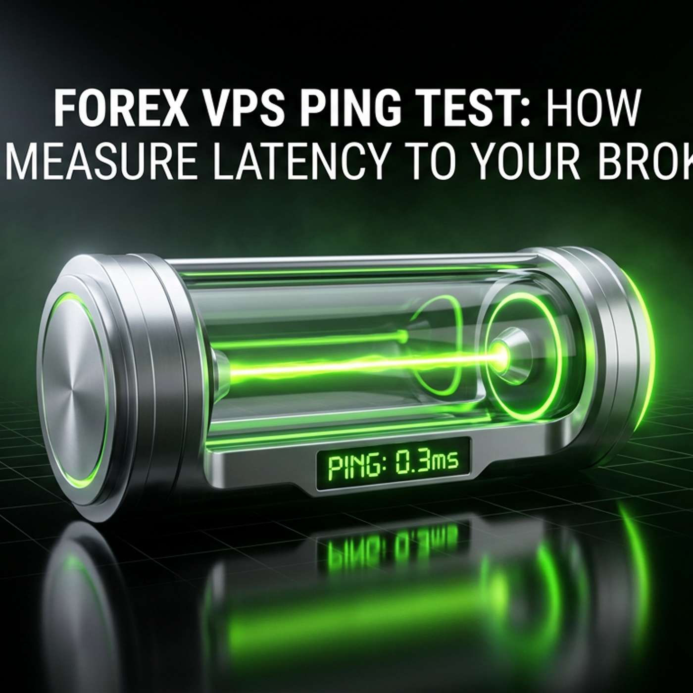 Forex VPS Ping Test: How to Measure Latency to Your Broker