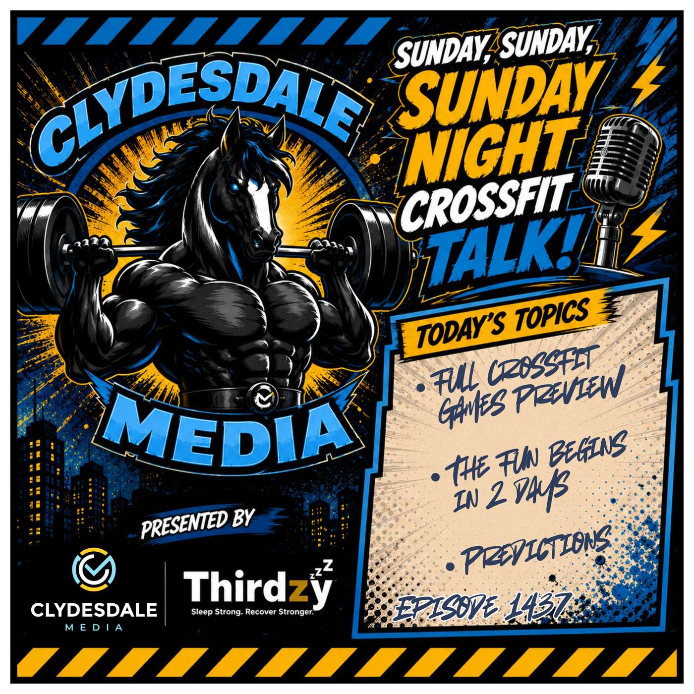 Sunday Night CrossFit Talk - Full CrossFit Games Preview! episode artwork
