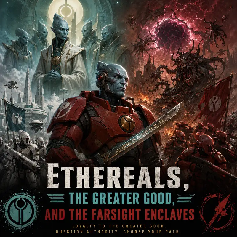 Ethereals, the Greater Good, and the Farsight Enclaves