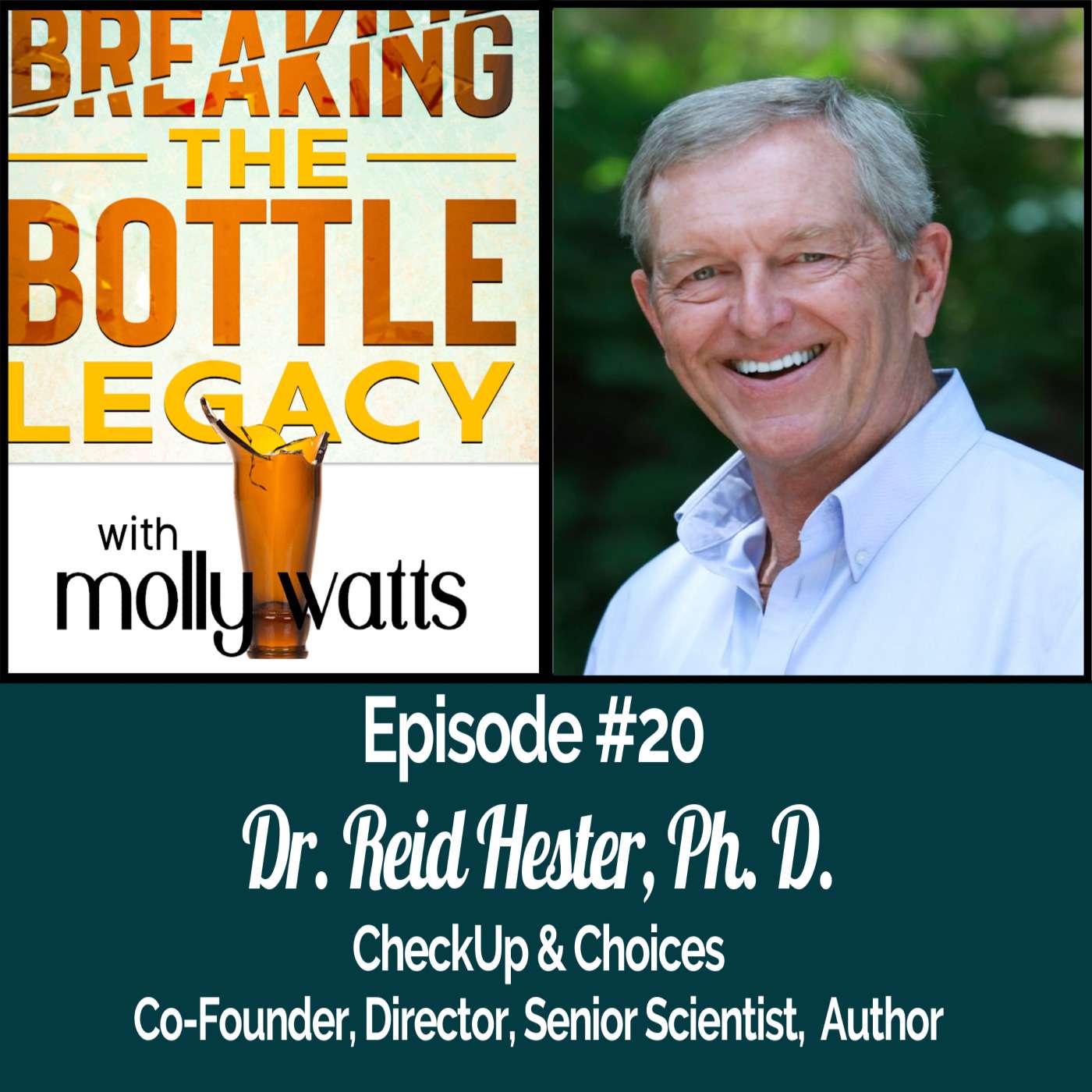 Check Up & Choices with Director Dr. Reid Hester, Ph.D episode artwork
