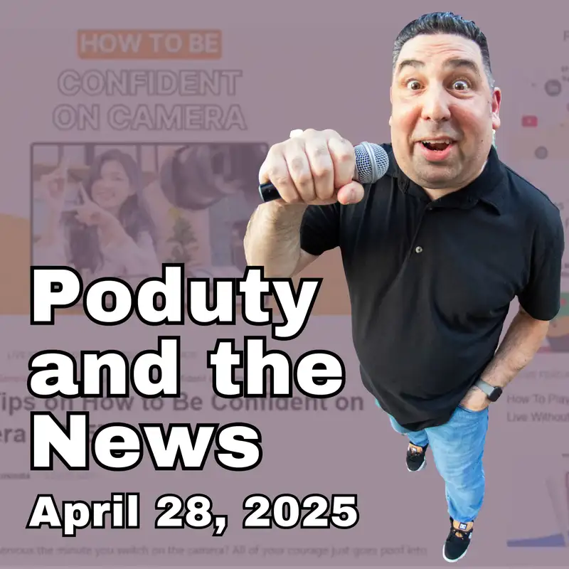 Boost Your Podcast: Confidence, Creative Topics, and Live Event Insights