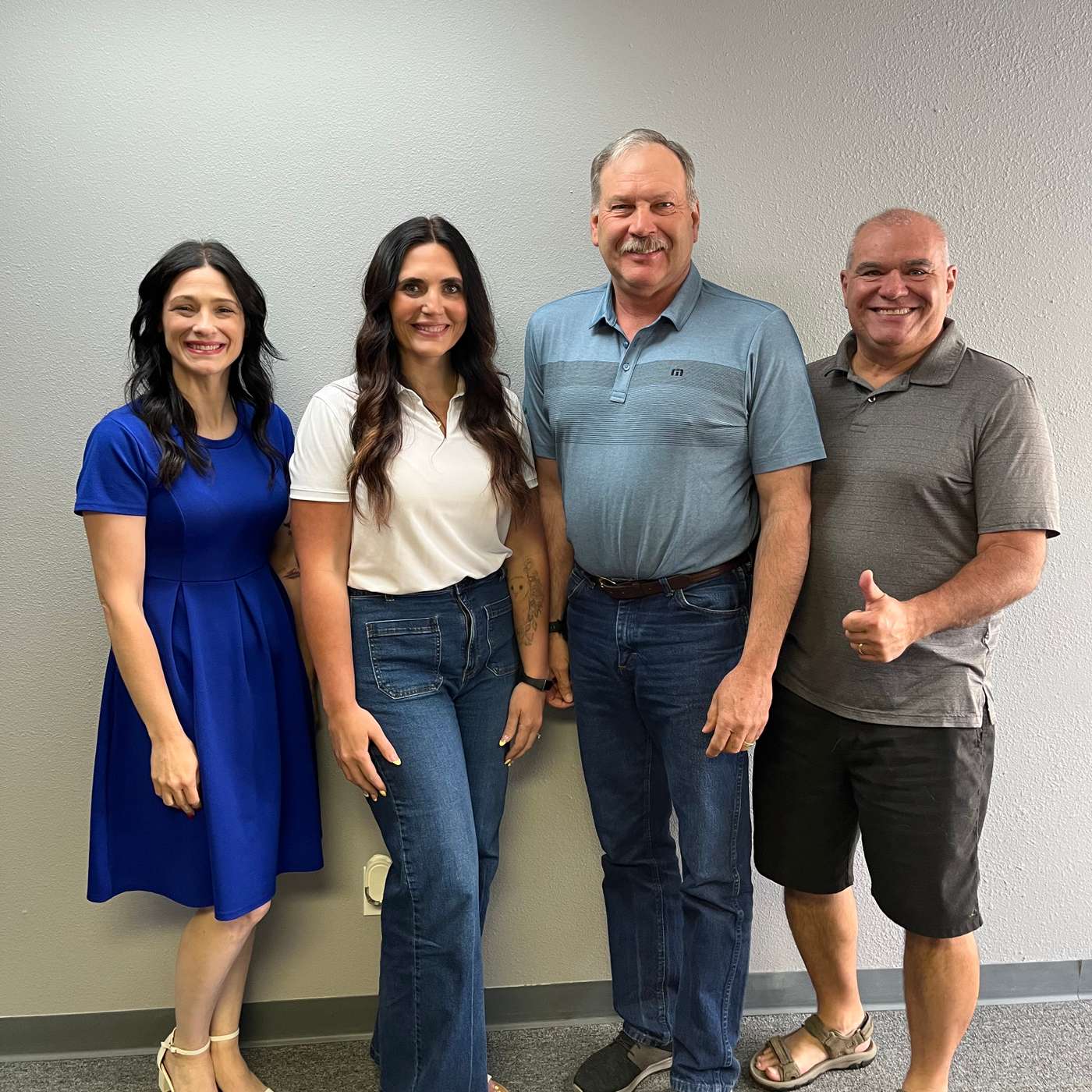 Erica and George from AgWest Farm Credit interview with Amanda Smith and Baron Robison -  July 28th , 2025