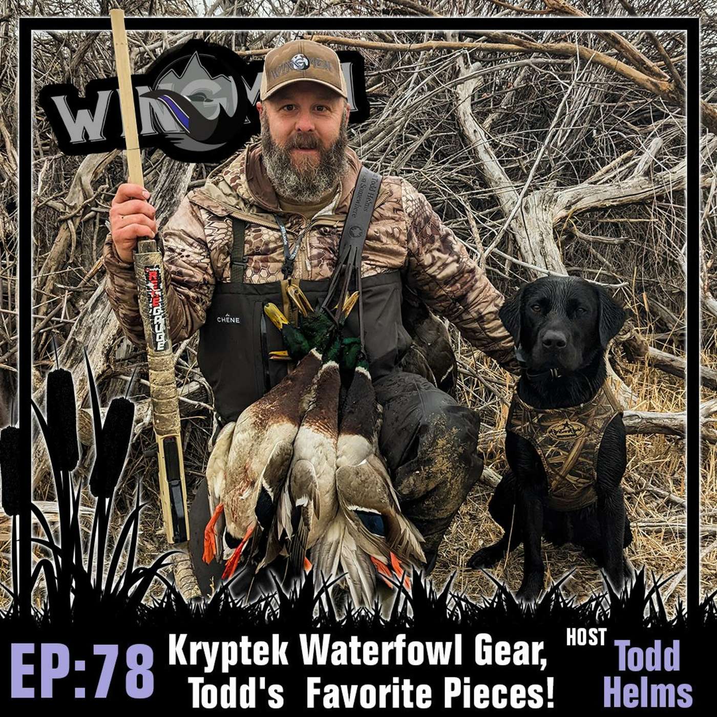 Wingmen Podcast Episode 78: Kryptek Waterfowl Gear, Todd's  Favorite Pieces! episode artwork