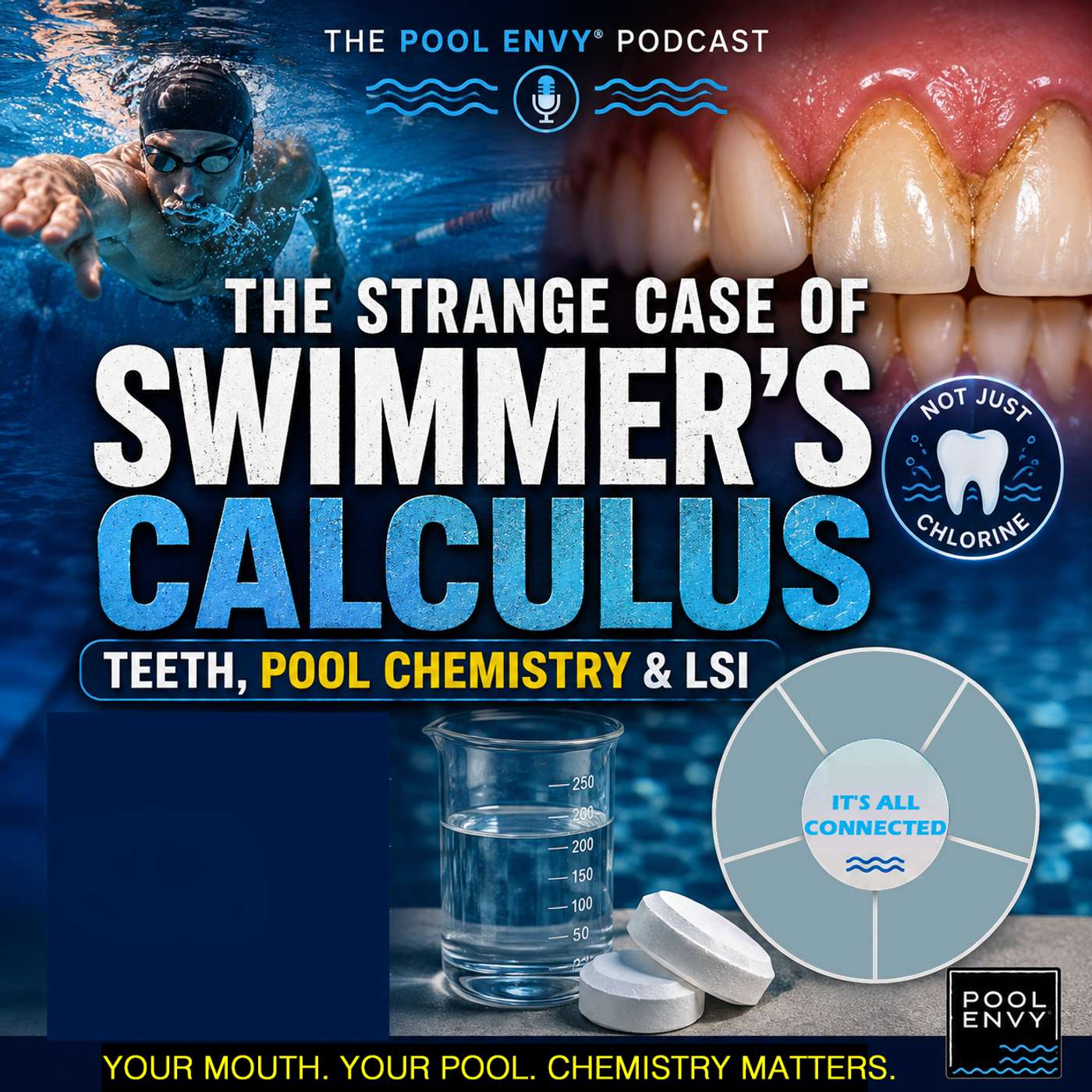 The Strange Case of Swimmer’s Calculus: Teeth, Pool Chemistry & LSI episode artwork