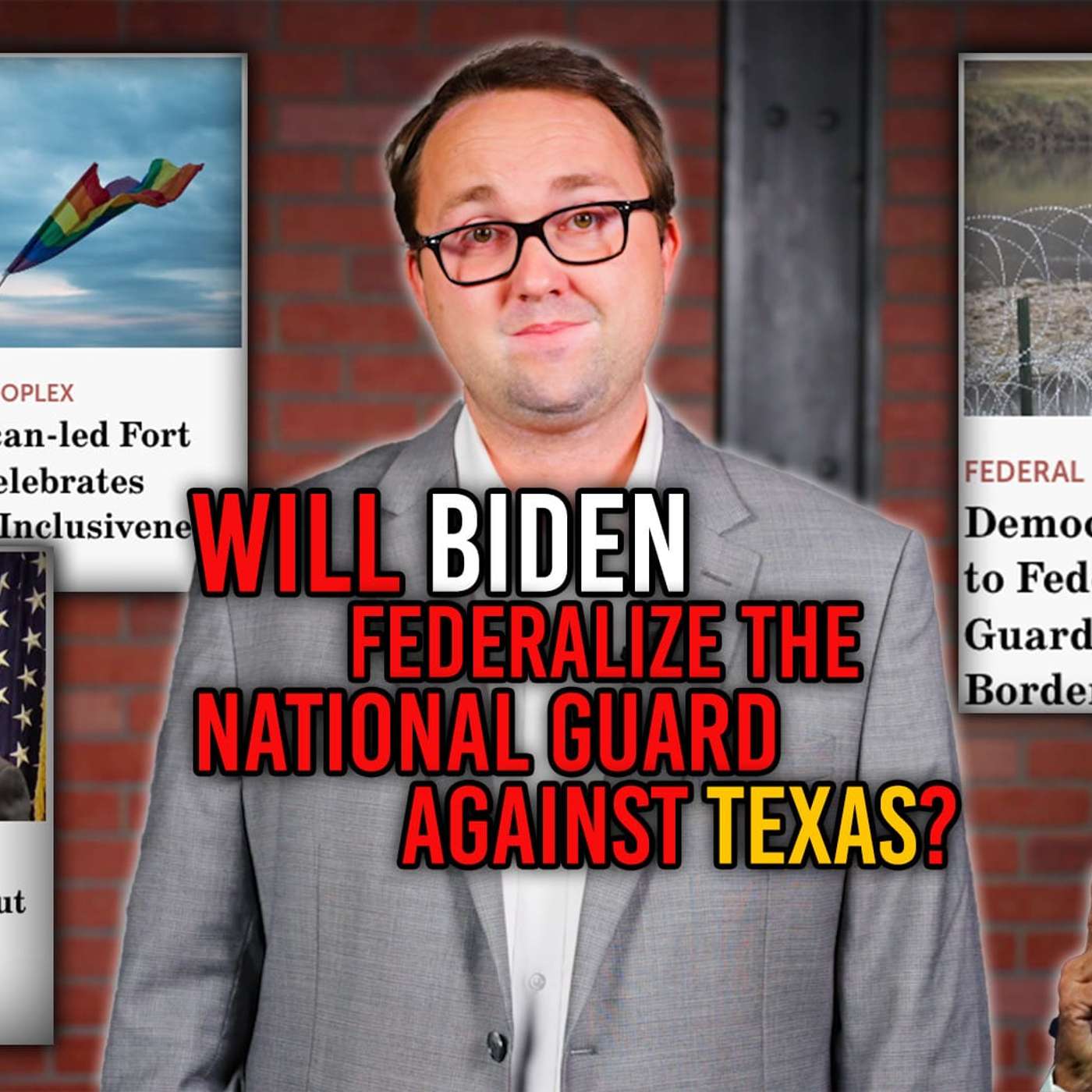 1/25/24 Will Biden Federalize the National Guard Against Texas?