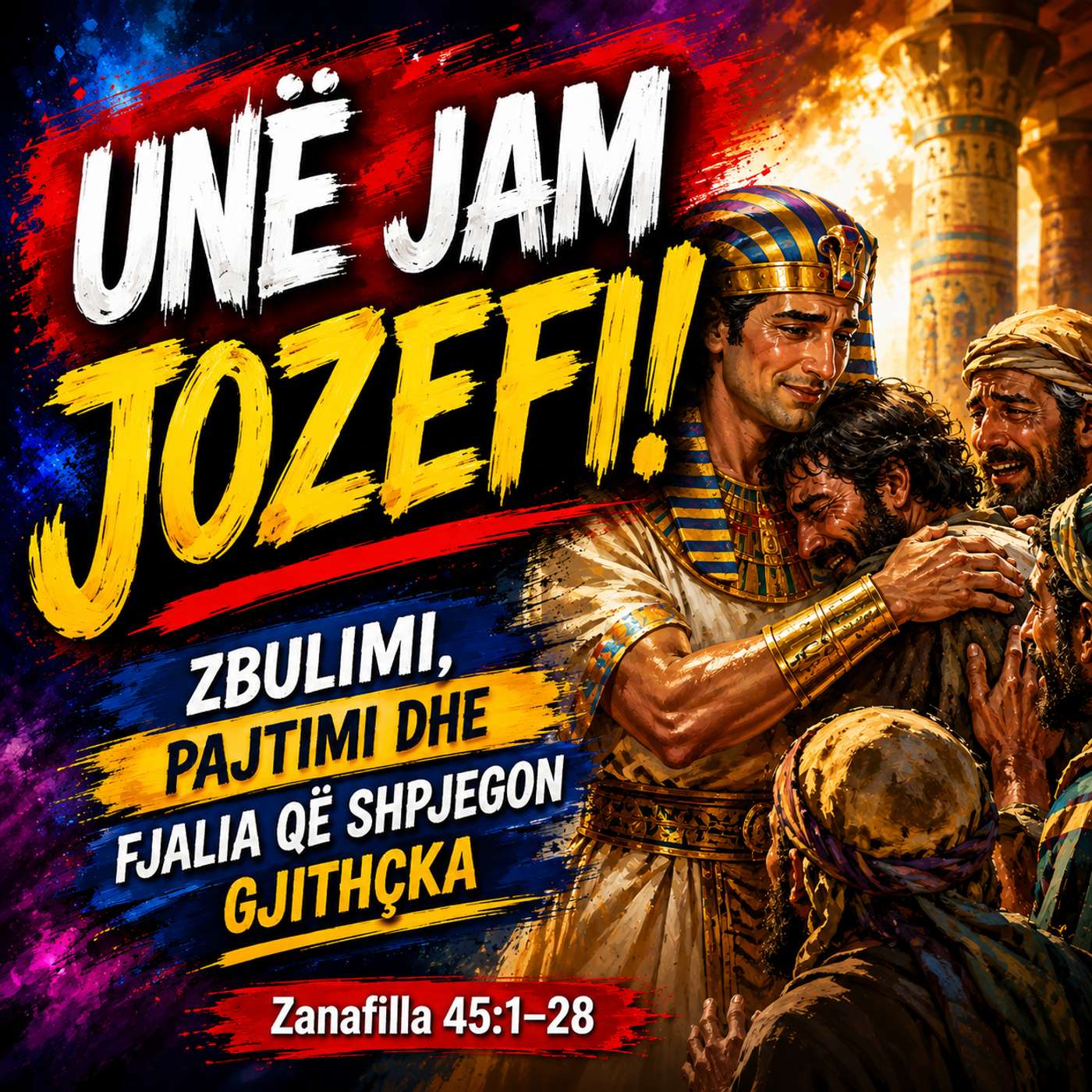 UNË JAM JOZEFI» Zbulimi, Pajtimi dhe Fjalia që Shpjegon Gjithçka Zanafilla 45:1–28 episode artwork
