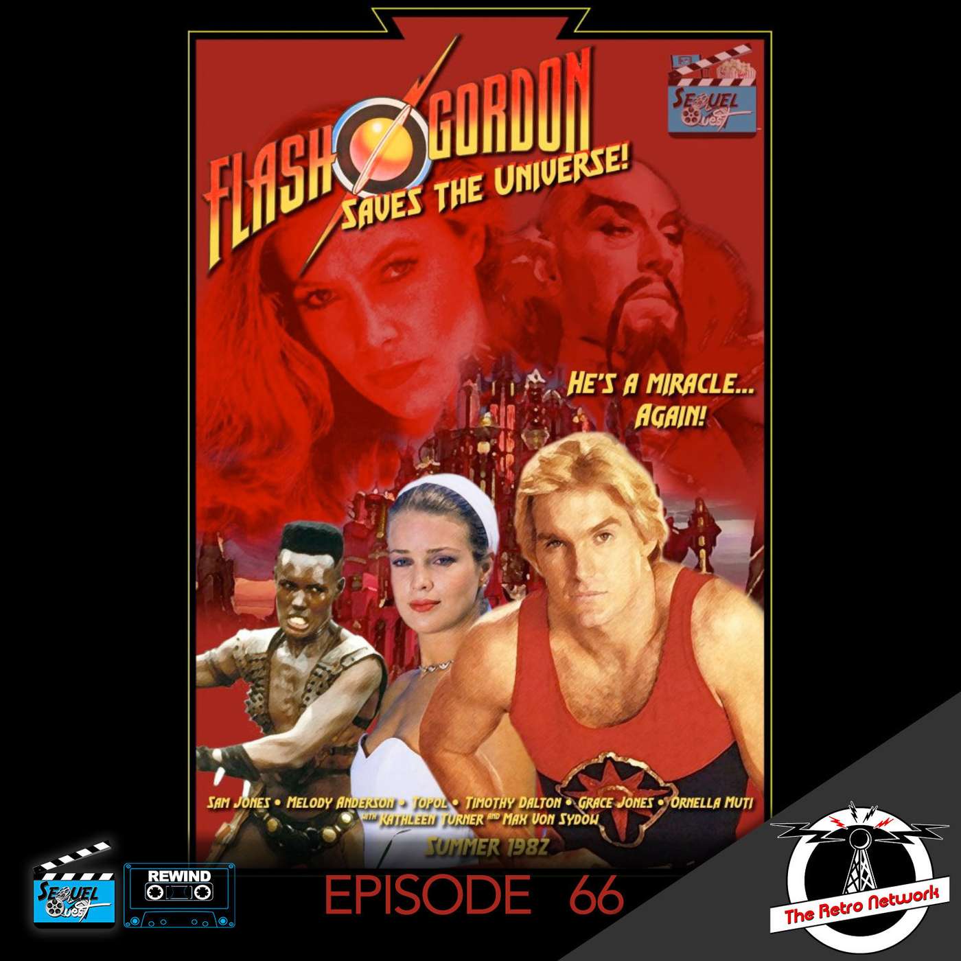 SQR-EP66 | A Flash Gordon Sequel | SequelQuest episode artwork