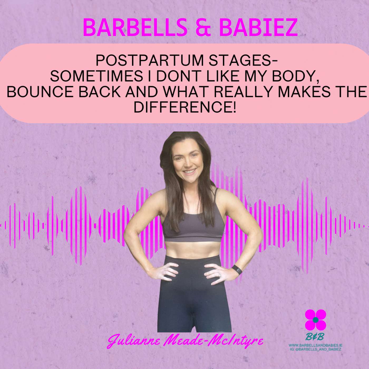 POSTPARTUM STAGES- SOMETIMES I DONT LIKE MY BODY, BOUNCE BACK AND WHAT REALLY MAKES THE DIFFERENCE! episode artwork