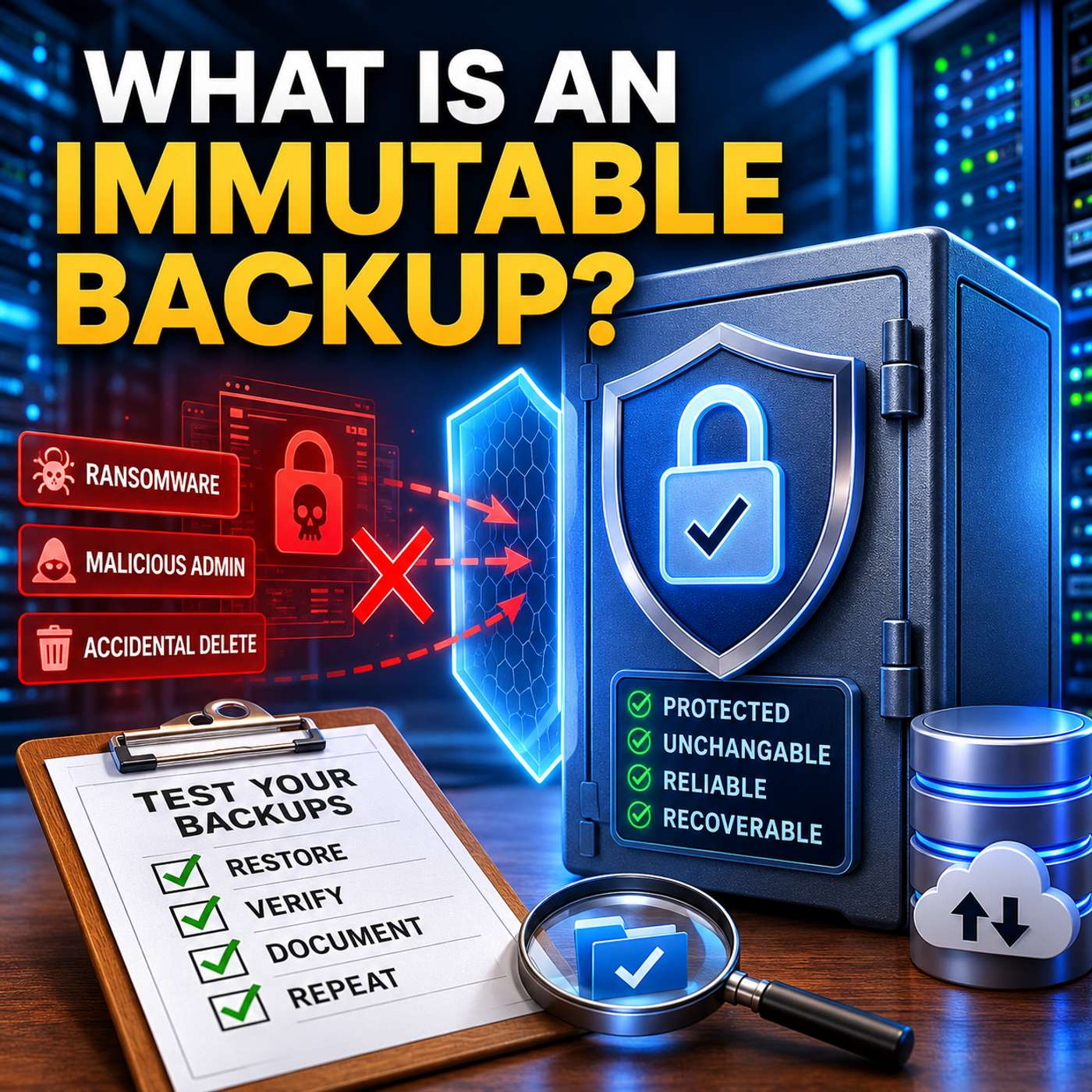 What Is an Immutable Backup? episode artwork