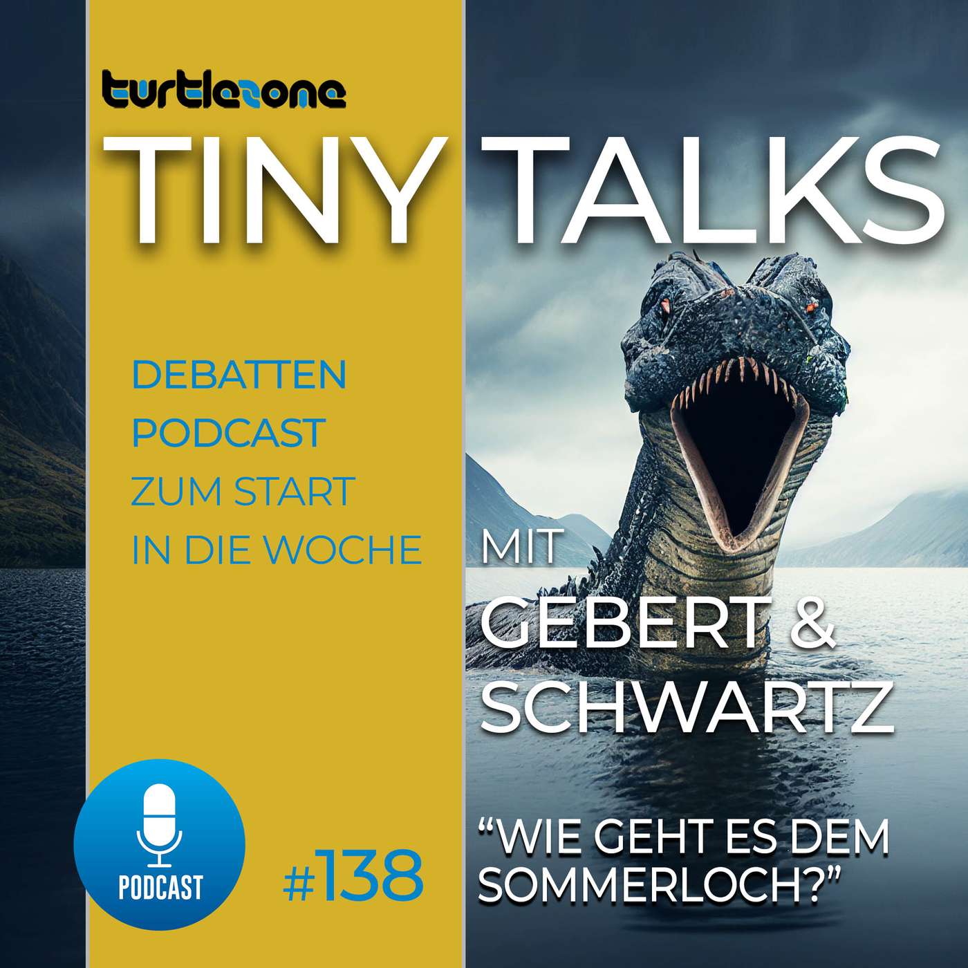 Turtlezone Tiny Talks - Der Debatten-Podcast mit Gebert und Schwartz