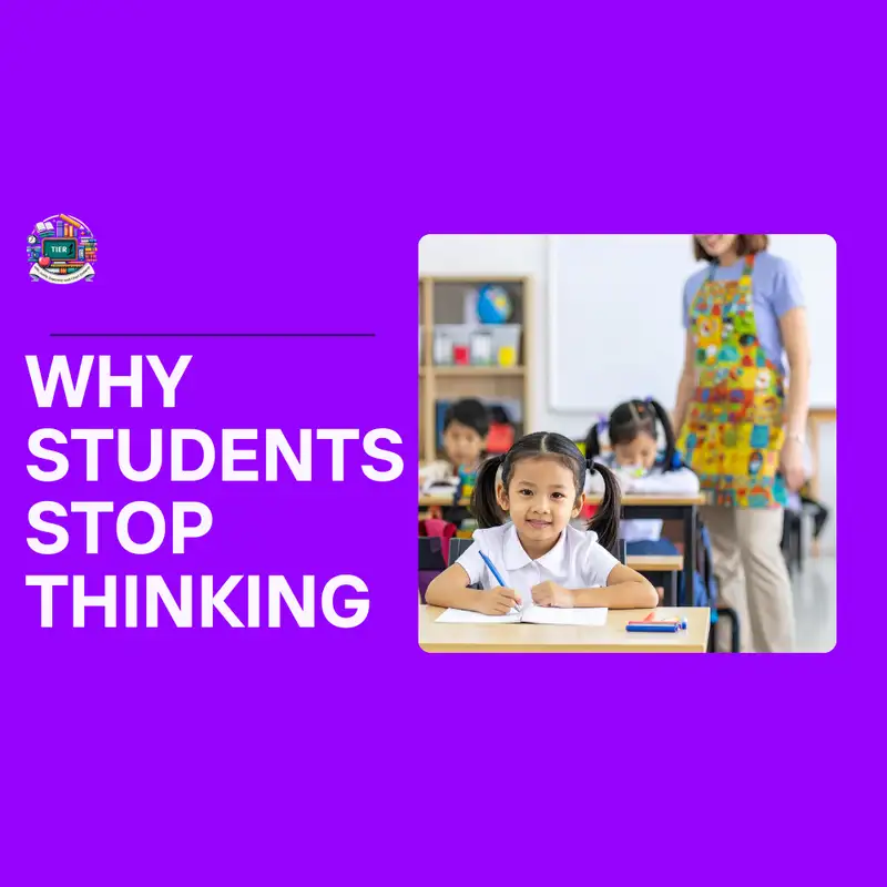 The Moment Students Stop Thinking in Math Class