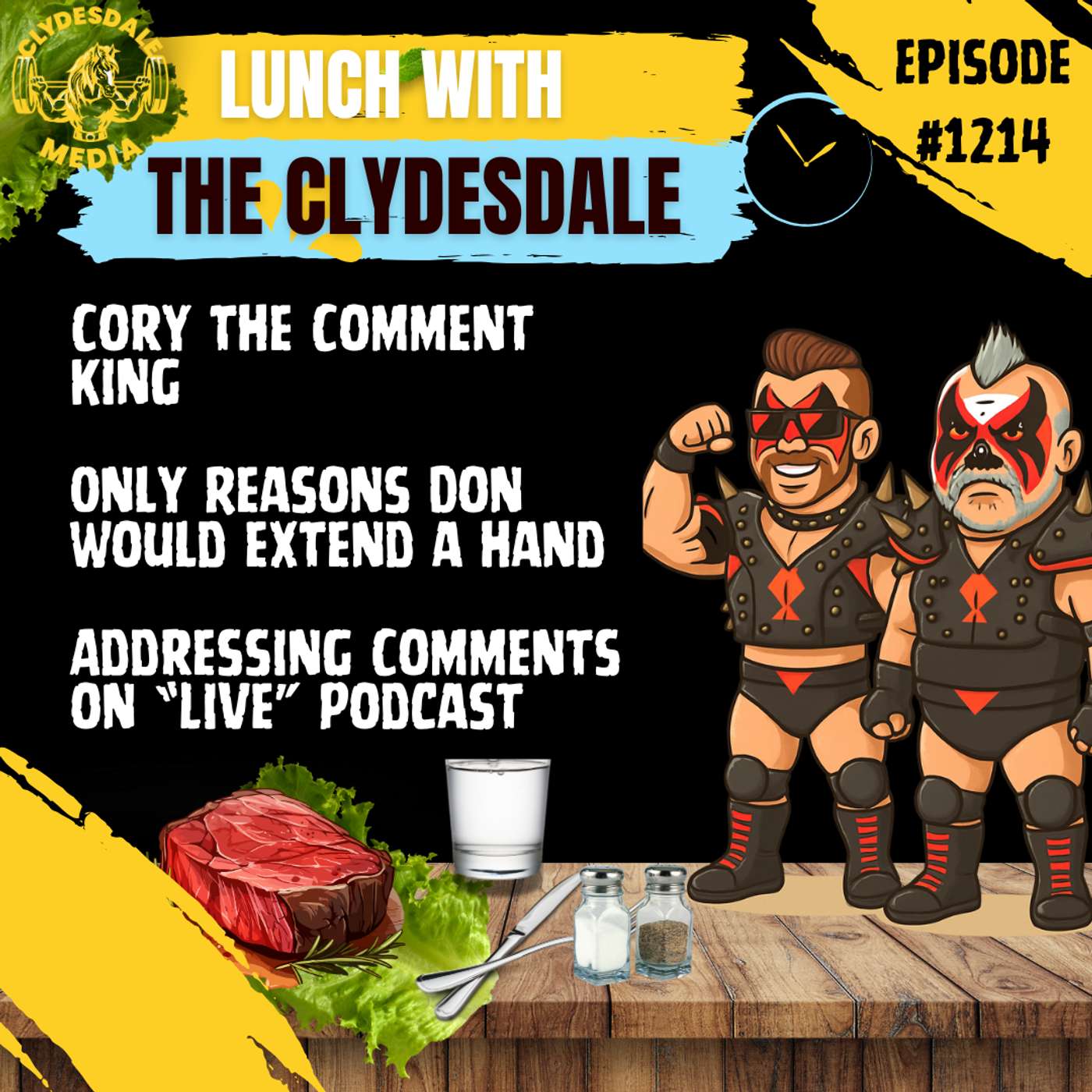 Lunch with the Clydesdale - Cajun Cory Wednesday | Super Bowl Halftime? episode artwork
