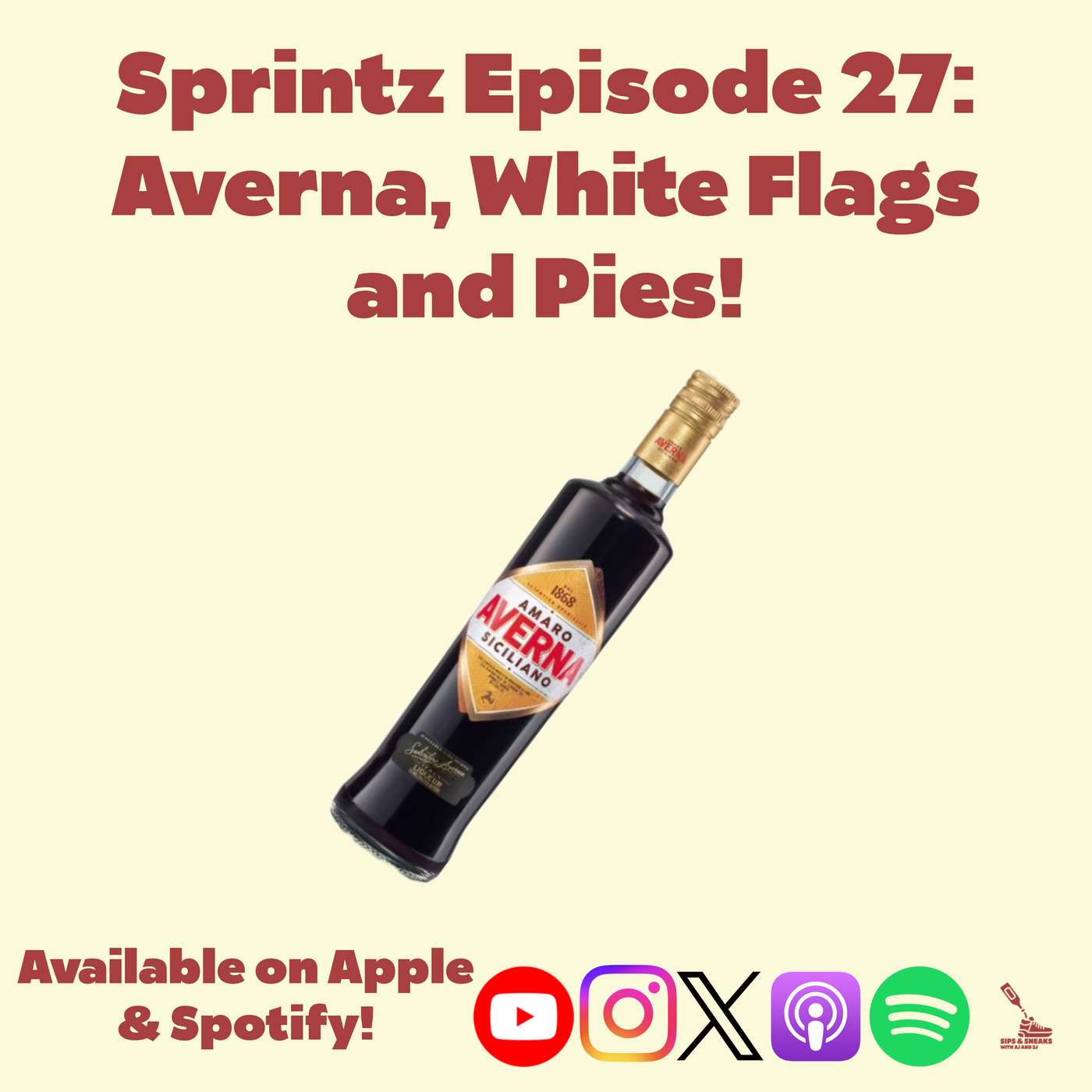 Sprintz Episode 27: Averna, White Flags, and Pies episode artwork