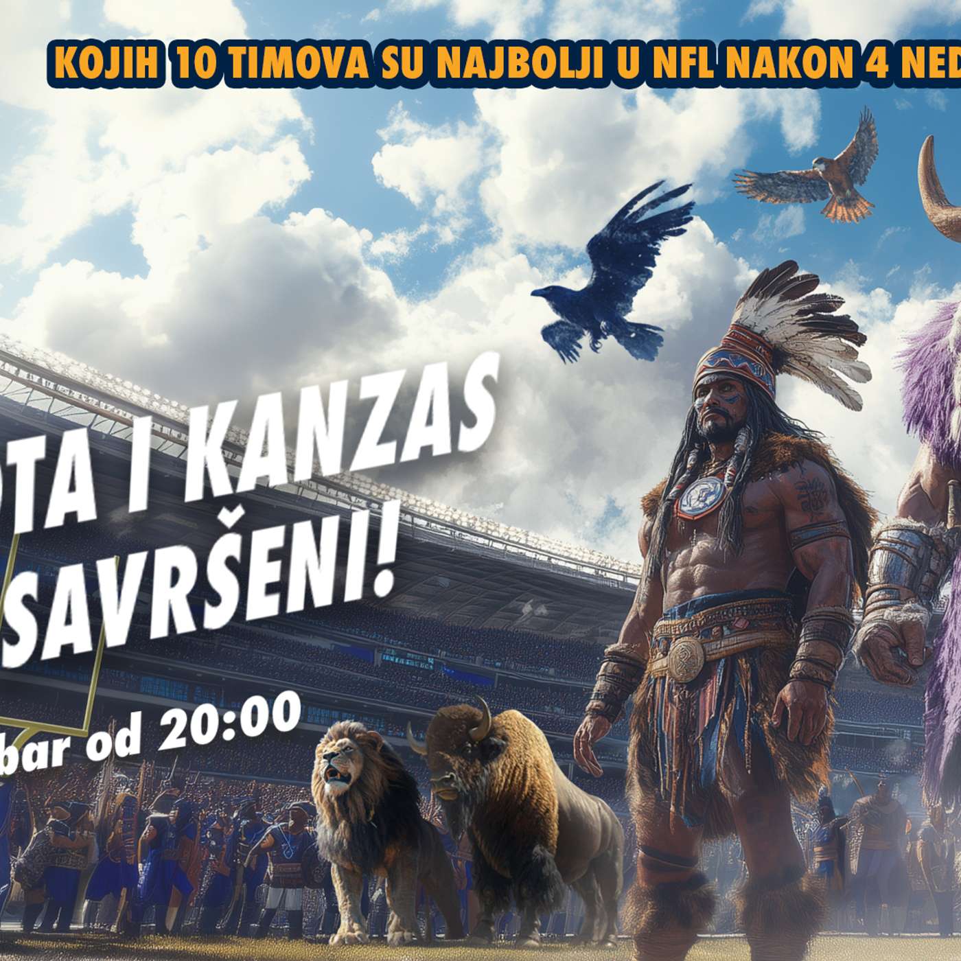 99 jardi #198 NFL: MINESOTA I KANZAS I DALJE SAVRŠENI! episode artwork