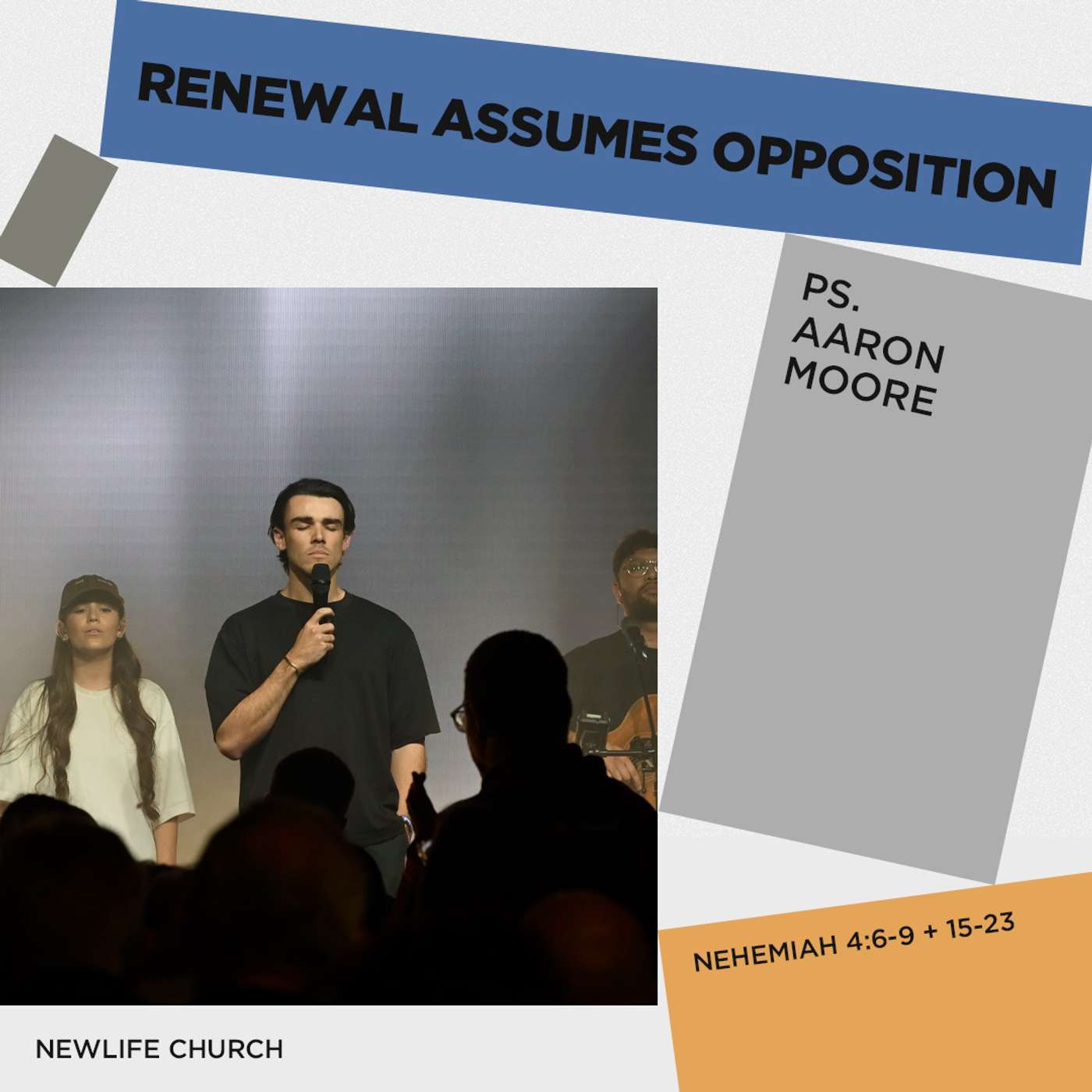 Nehemiah: Renewal Assumes Opposition (4:6-9+15-23) episode artwork