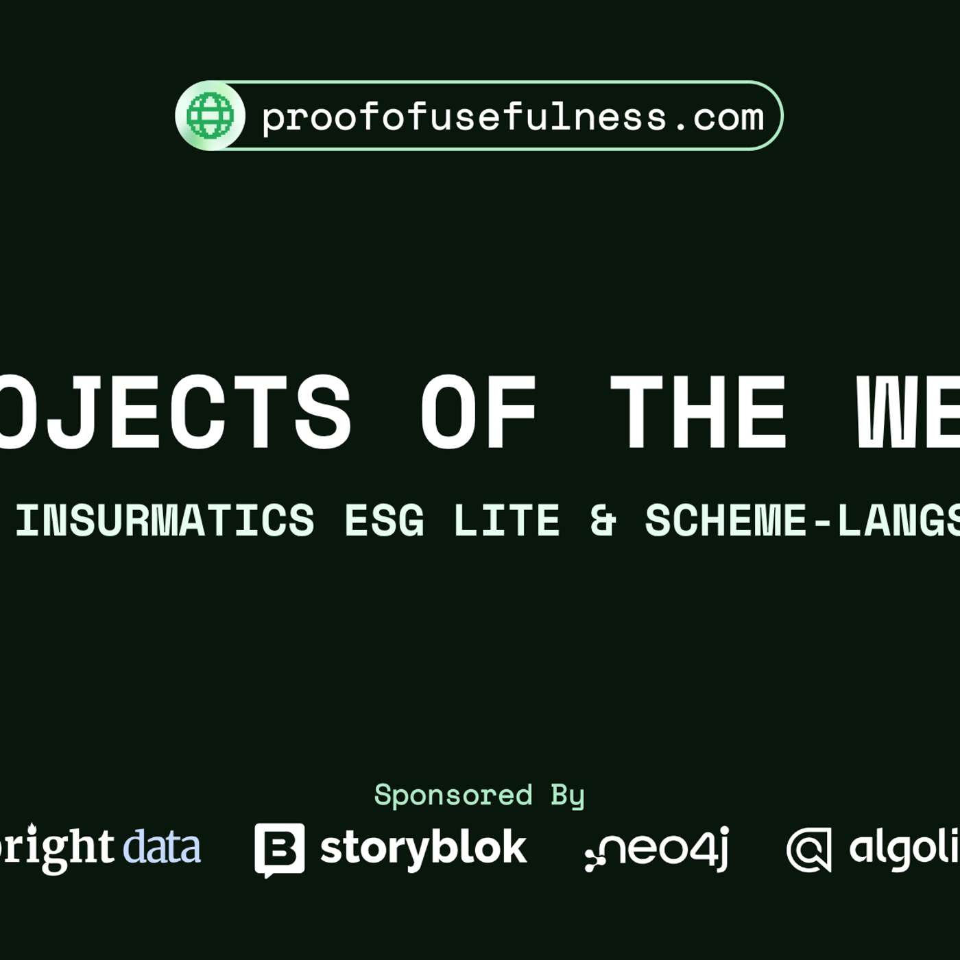 HackerNoon Projects of the Week: PLOT, Insurmatics ESG Lite, and Scheme-langserver episode artwork