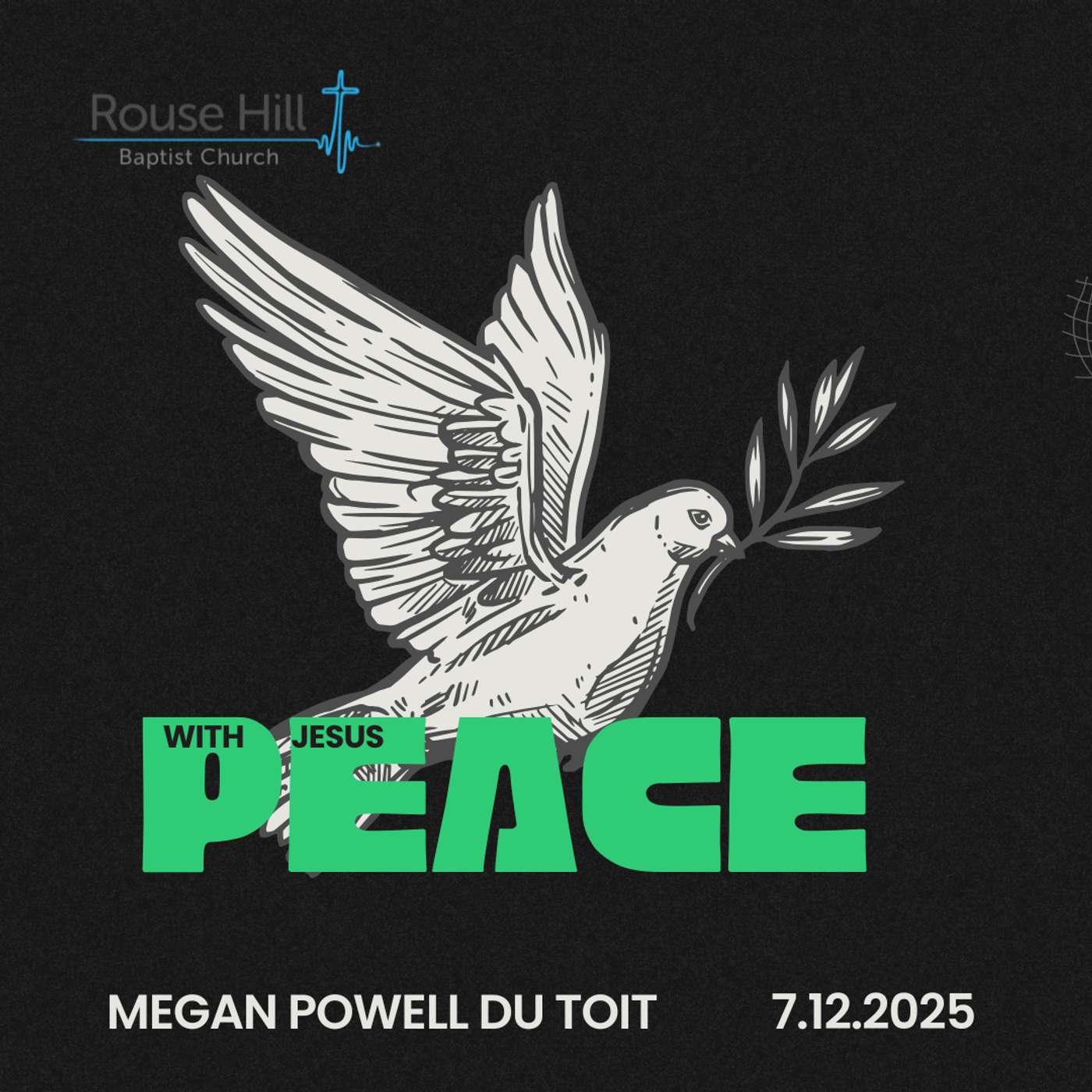 7th December - Life With Jesus - A Life Marked By Peace (Identity) - Megan Powell du Toit