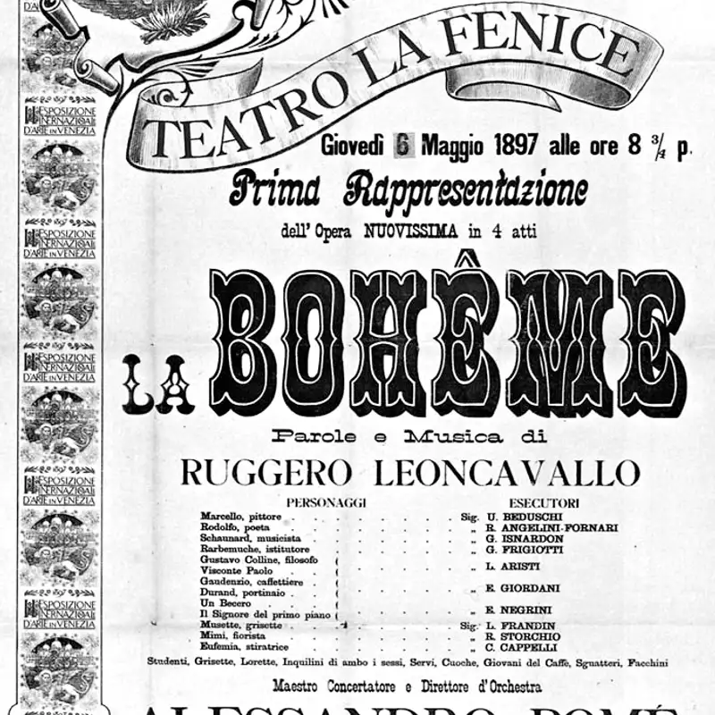 L'opera 276 - R. Leoncavallo La Boheme