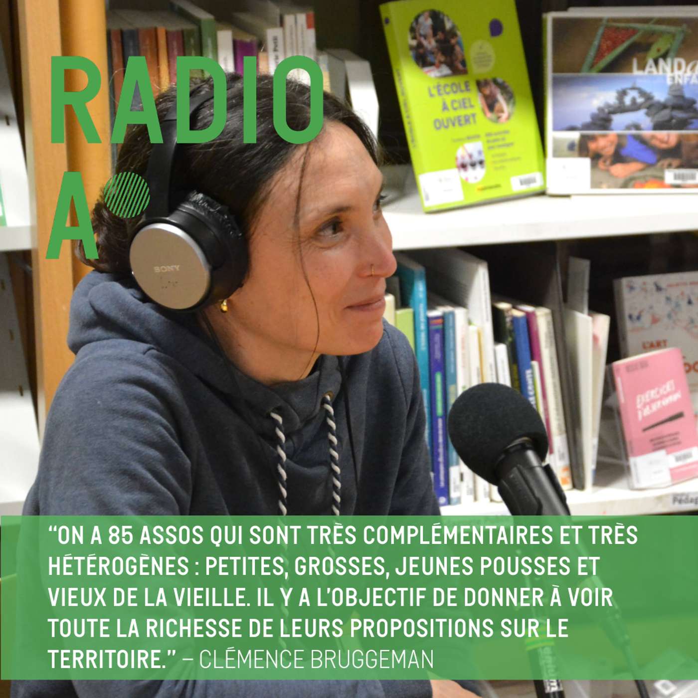 Clémence Bruggeman, la Maison de l'Environnement