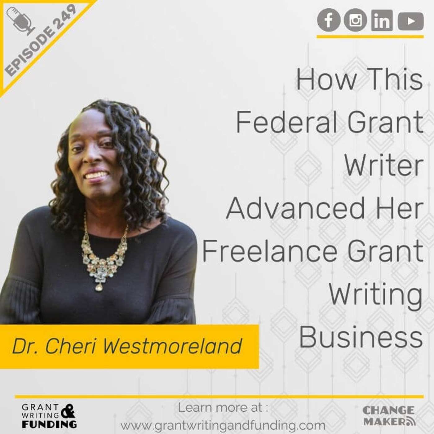 How This Federal Grant Writer Advanced Her Freelance Grant Writing Business
