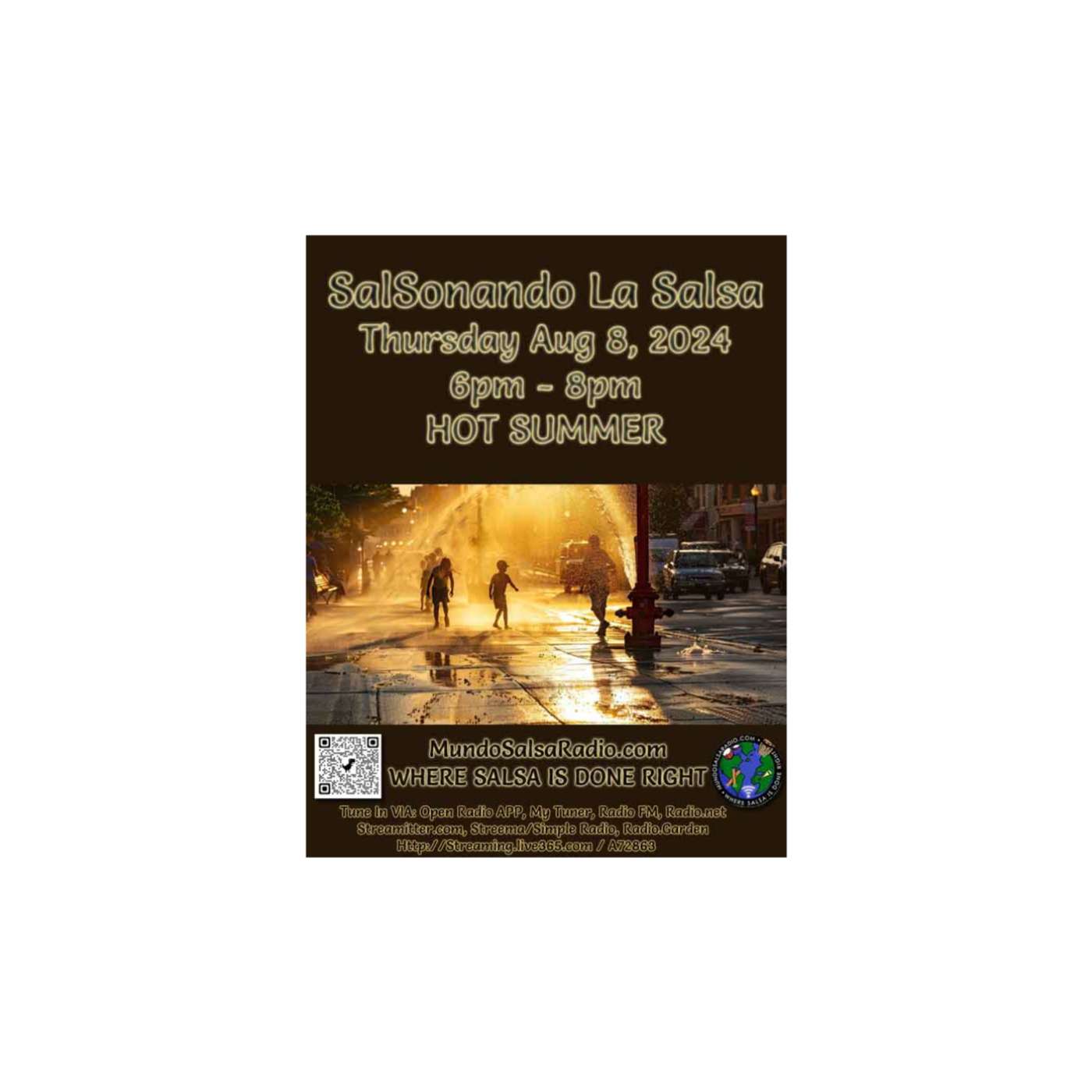 SalSonando La Salsa DJ Eddie Aug 8 2024 SSLS # 79 episode artwork