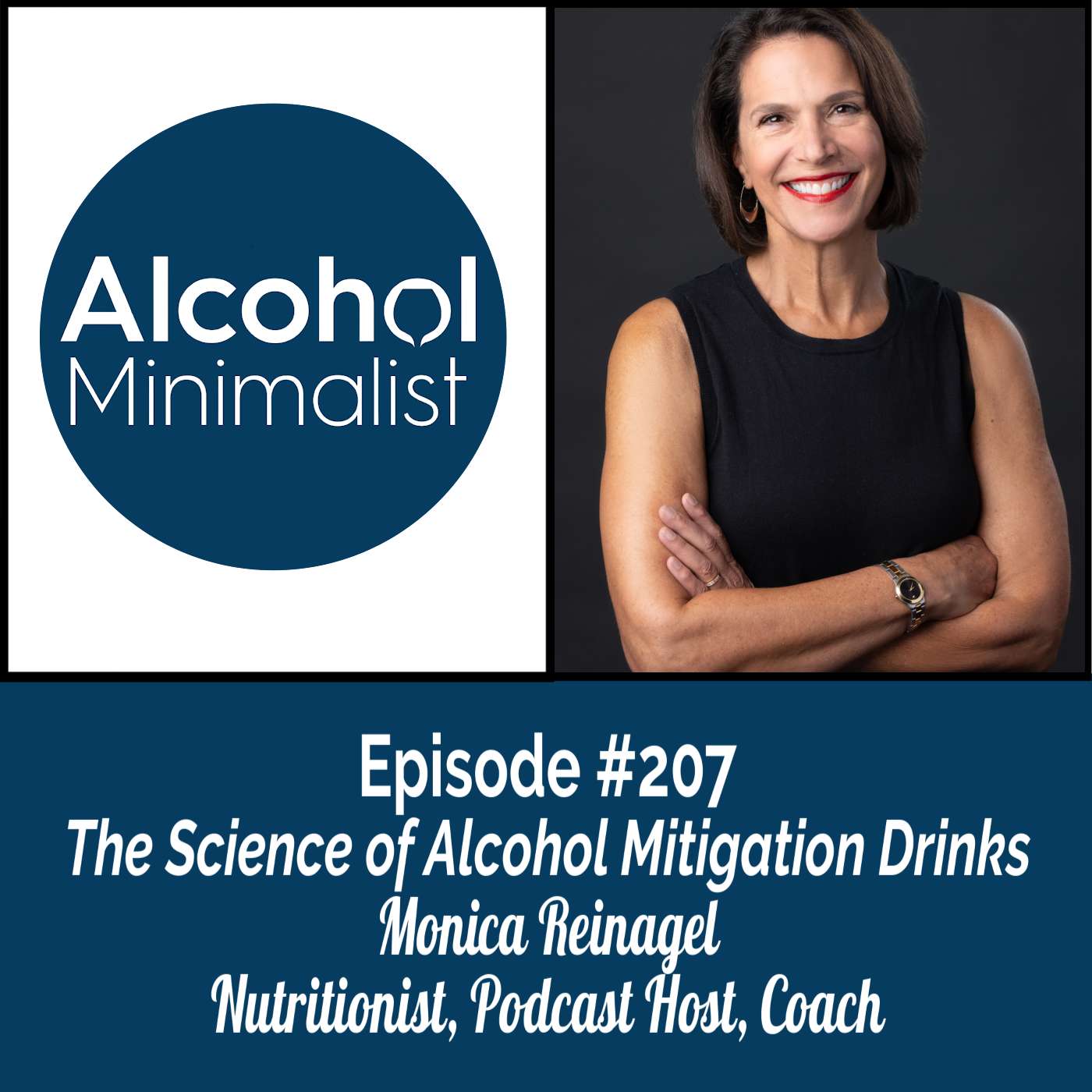 The Science of Alcohol Mitigation Drinks with Monica Reinagel episode artwork