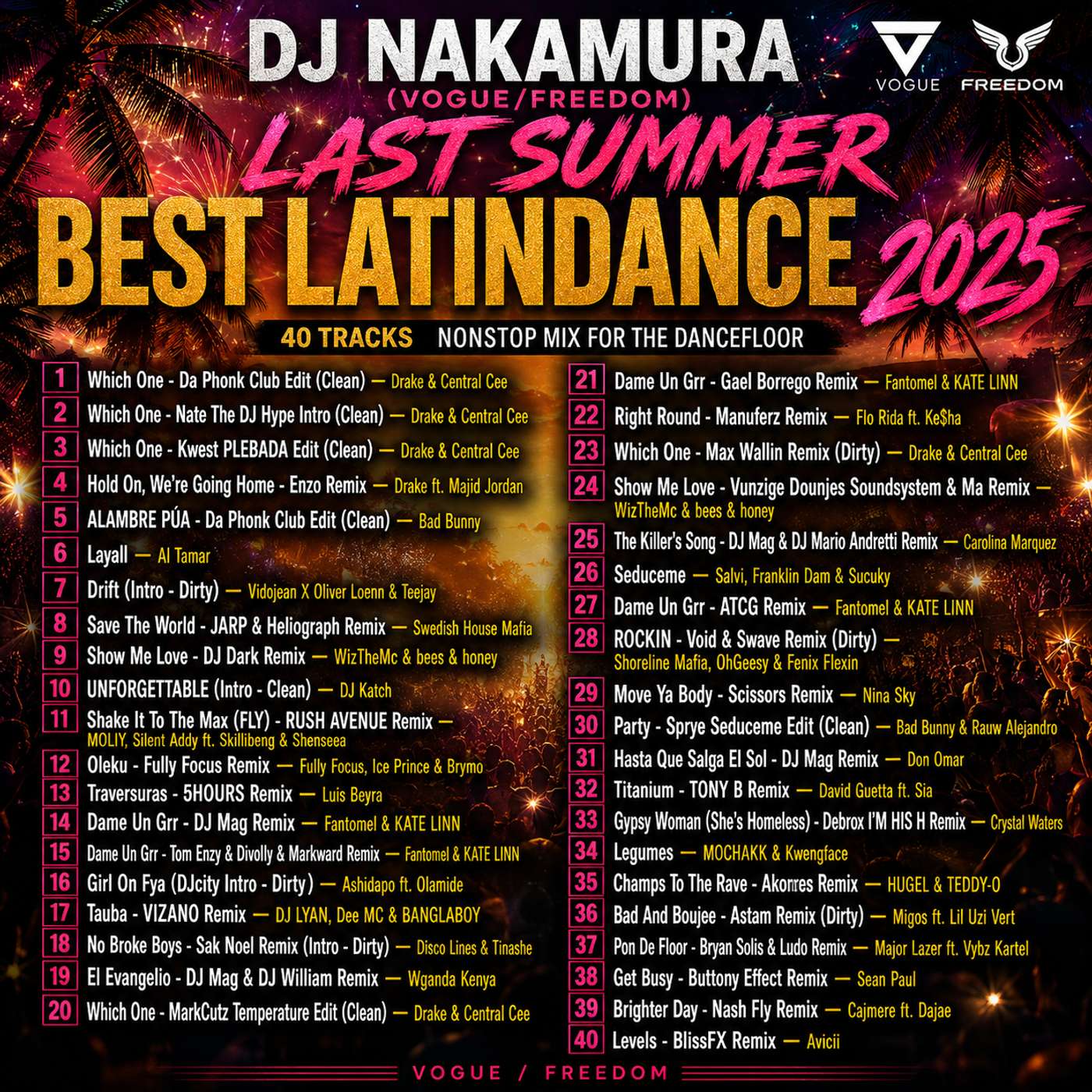LAST SUMMER BEST LATINDANCE 2025/DJ NAKMAURA episode artwork