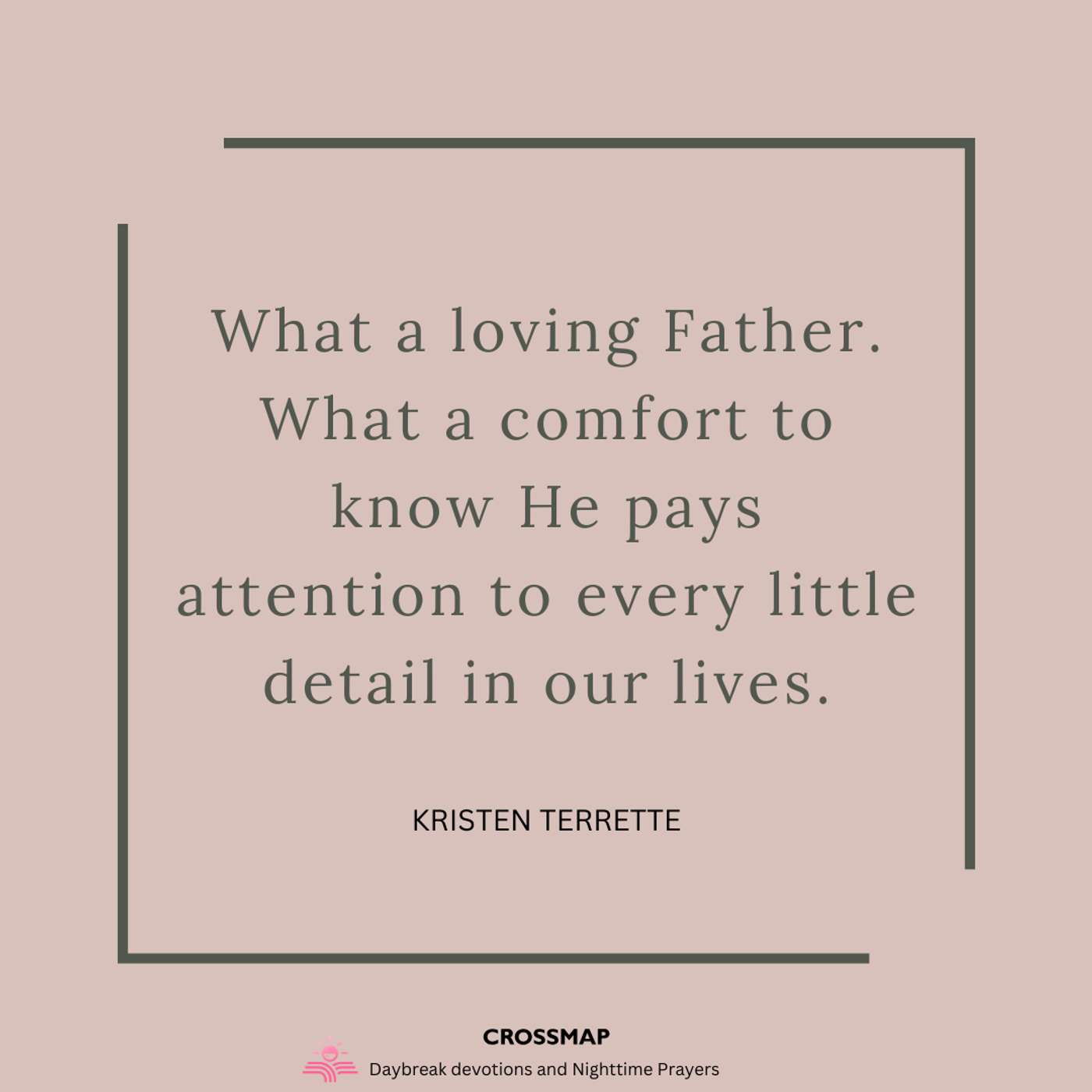 As He Prepares for Us, So Should We